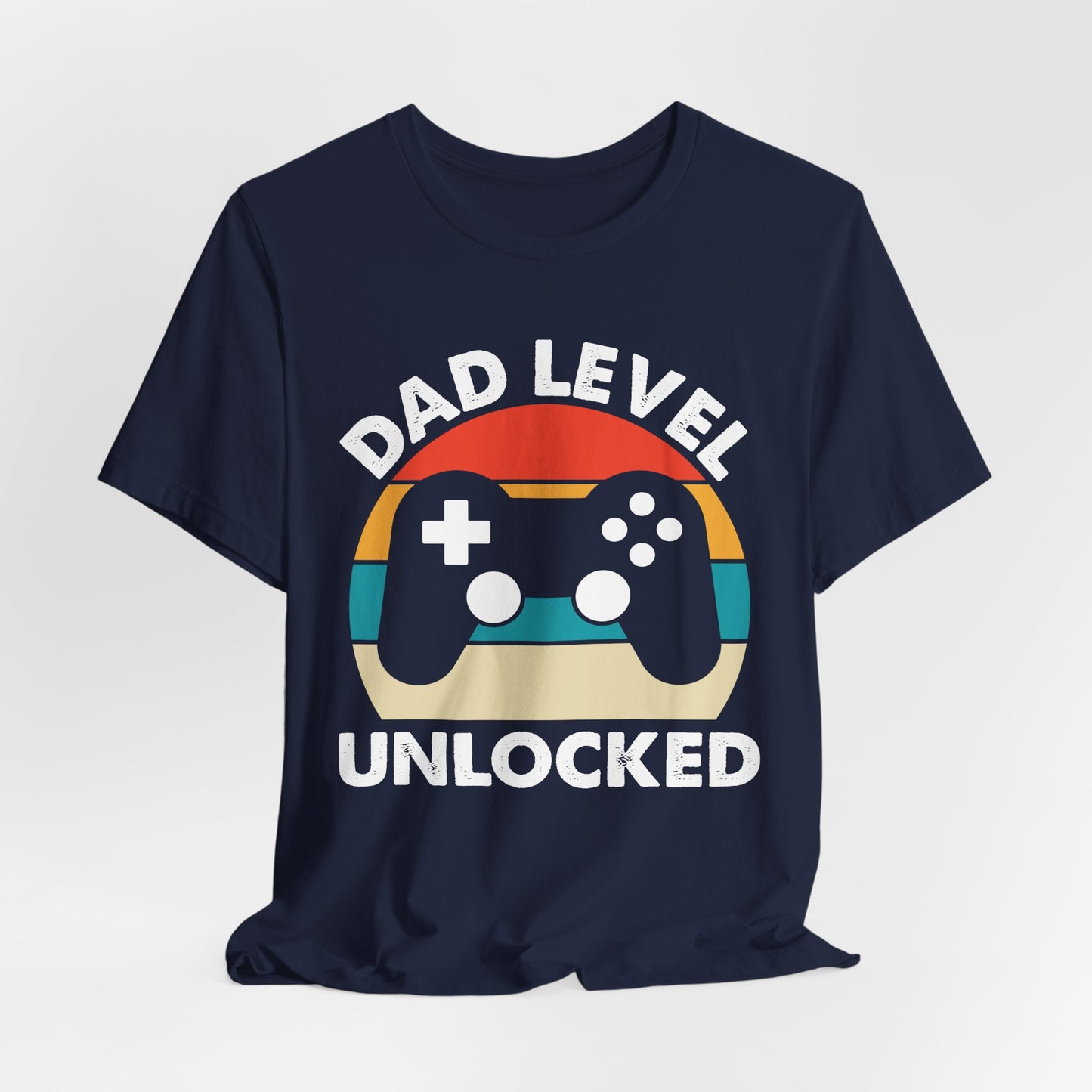 Dad Level Unlocked - Unisex Jersey Short Sleeve Tee - 13699