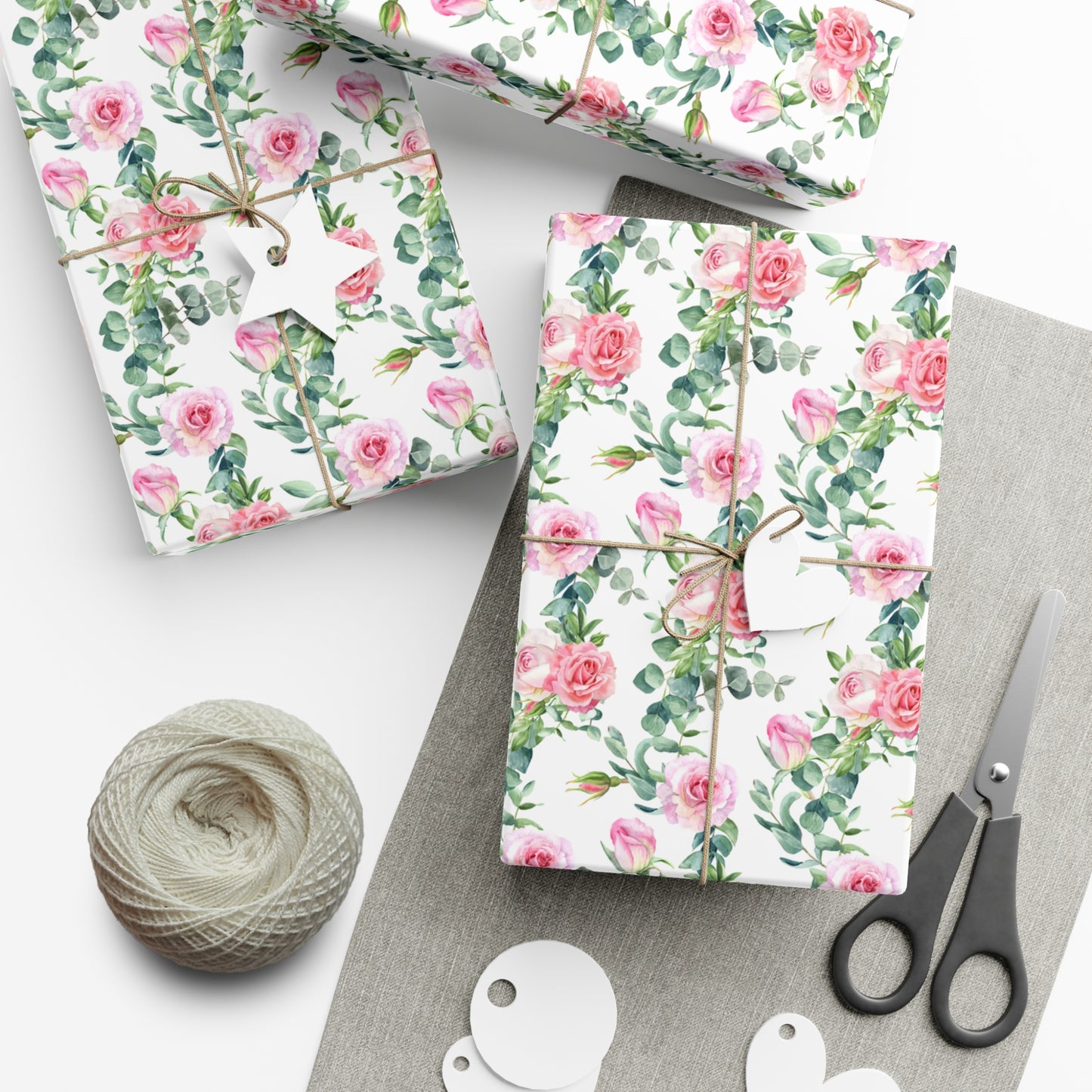 Pink Roses - Gift Wrap Papers - 10323