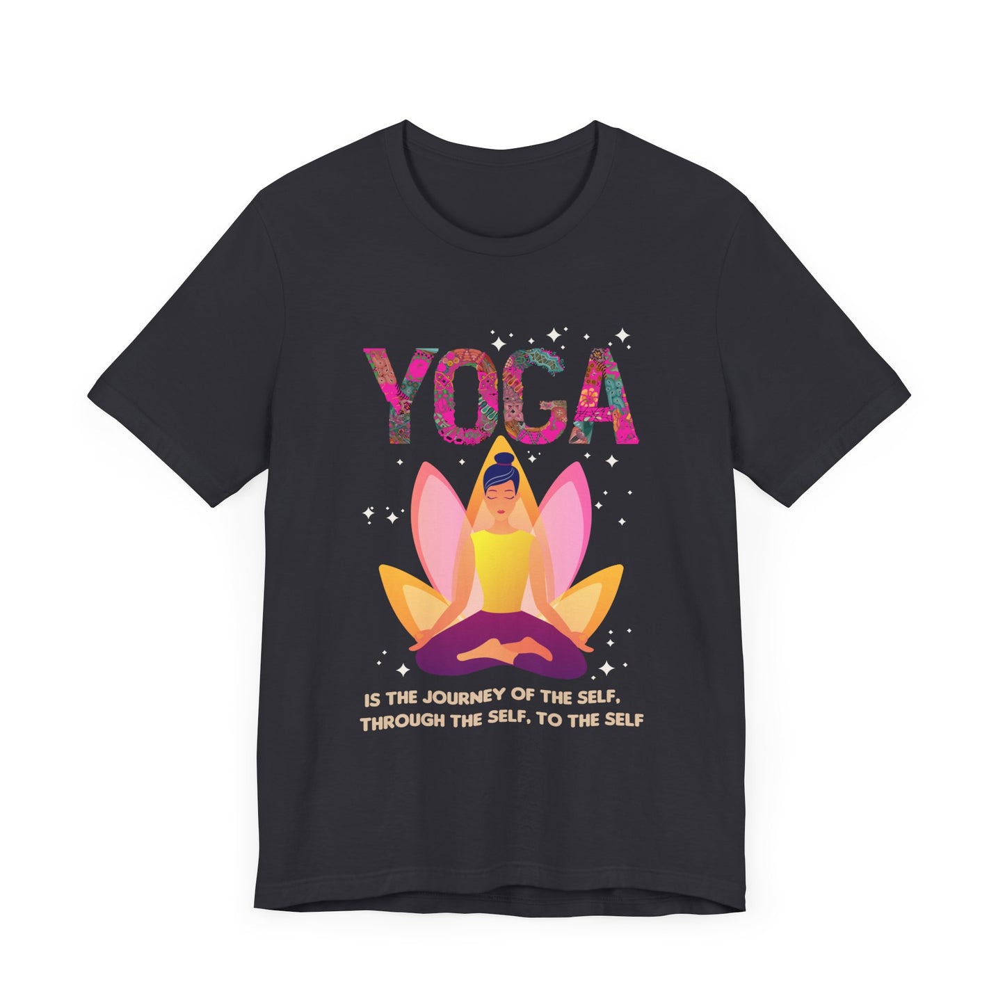 Yoga Is The Journey Of The Self Through The Self To The Self - Unisex Jersey Short Sleeve Tee