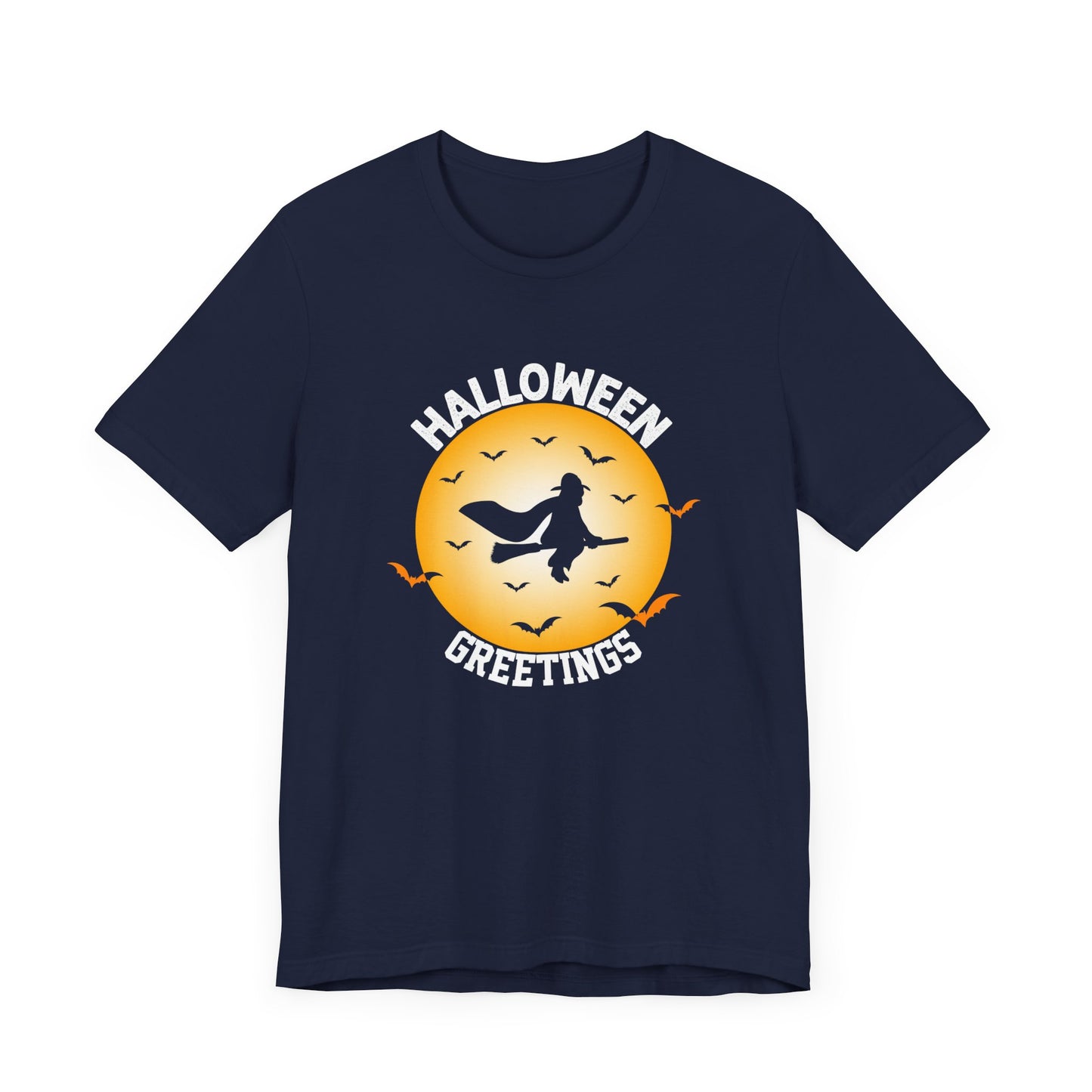 Halloween Greetings - Unisex Jersey Short Sleeve Tee