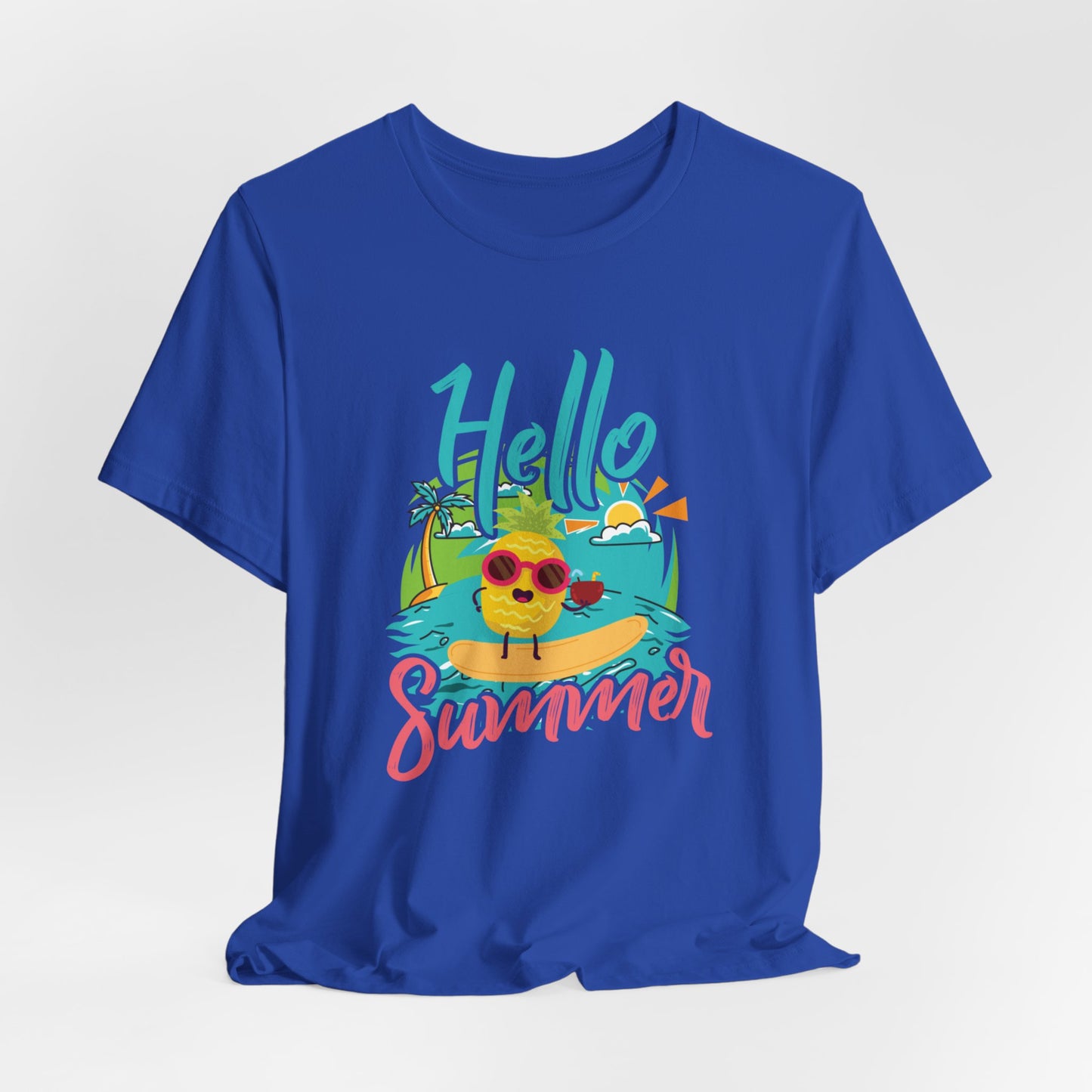 Hello Summer - Unisex Jersey Short Sleeve Tee