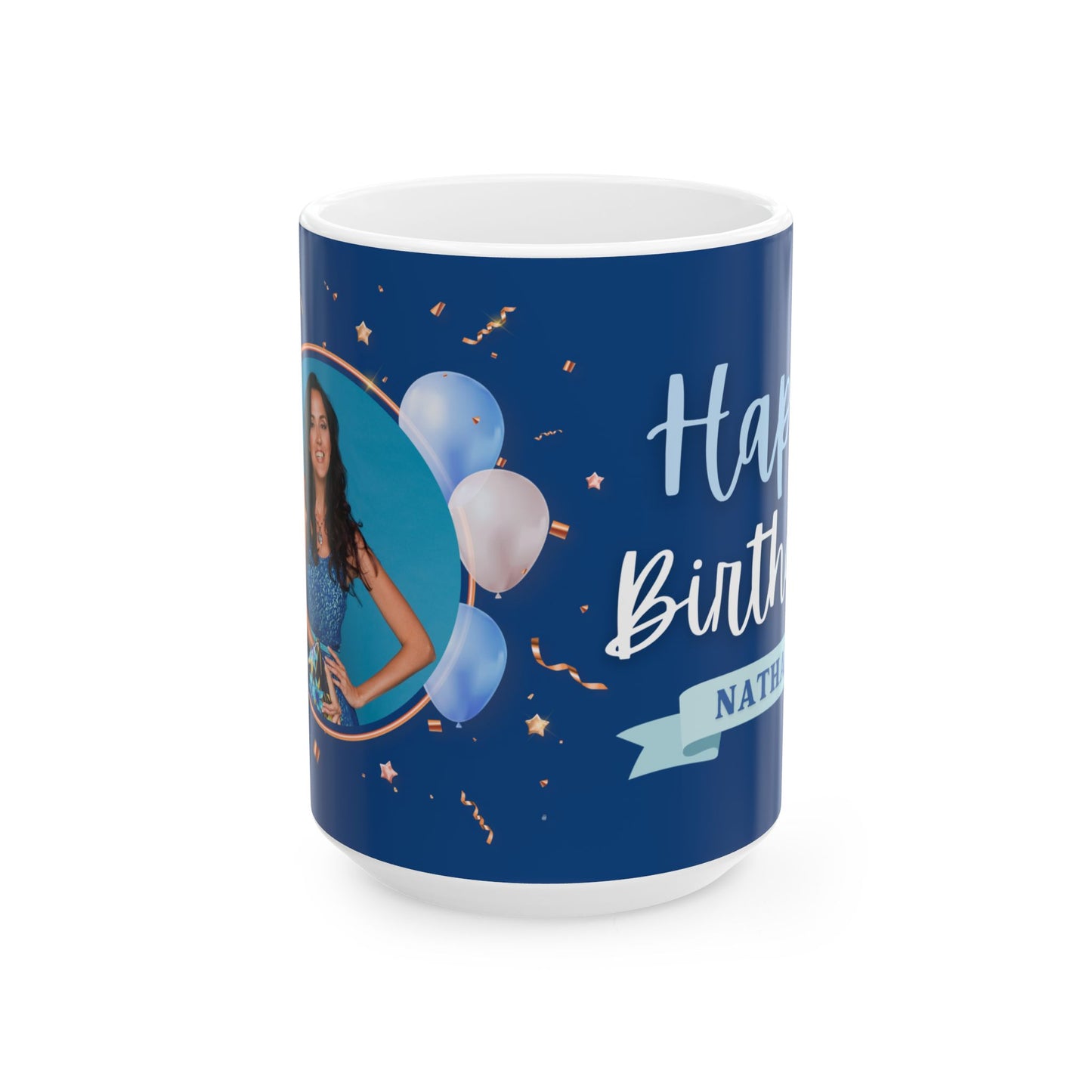 Personalized Birthday Celebration Mug - Customizable Gift for Birthdays, Parties, Unique Keepsake - 13980