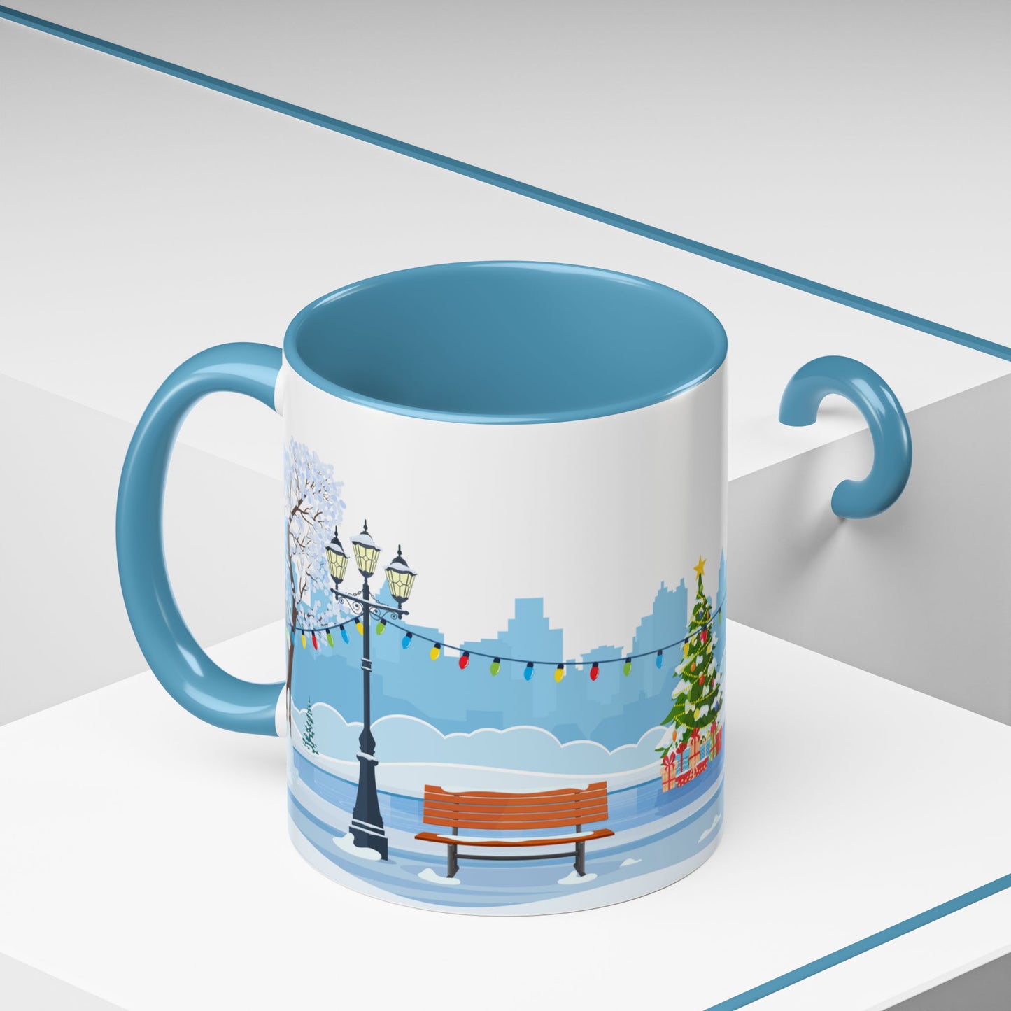 Christmas Street - Accent Coffee Mug (11, 15oz) - 10439