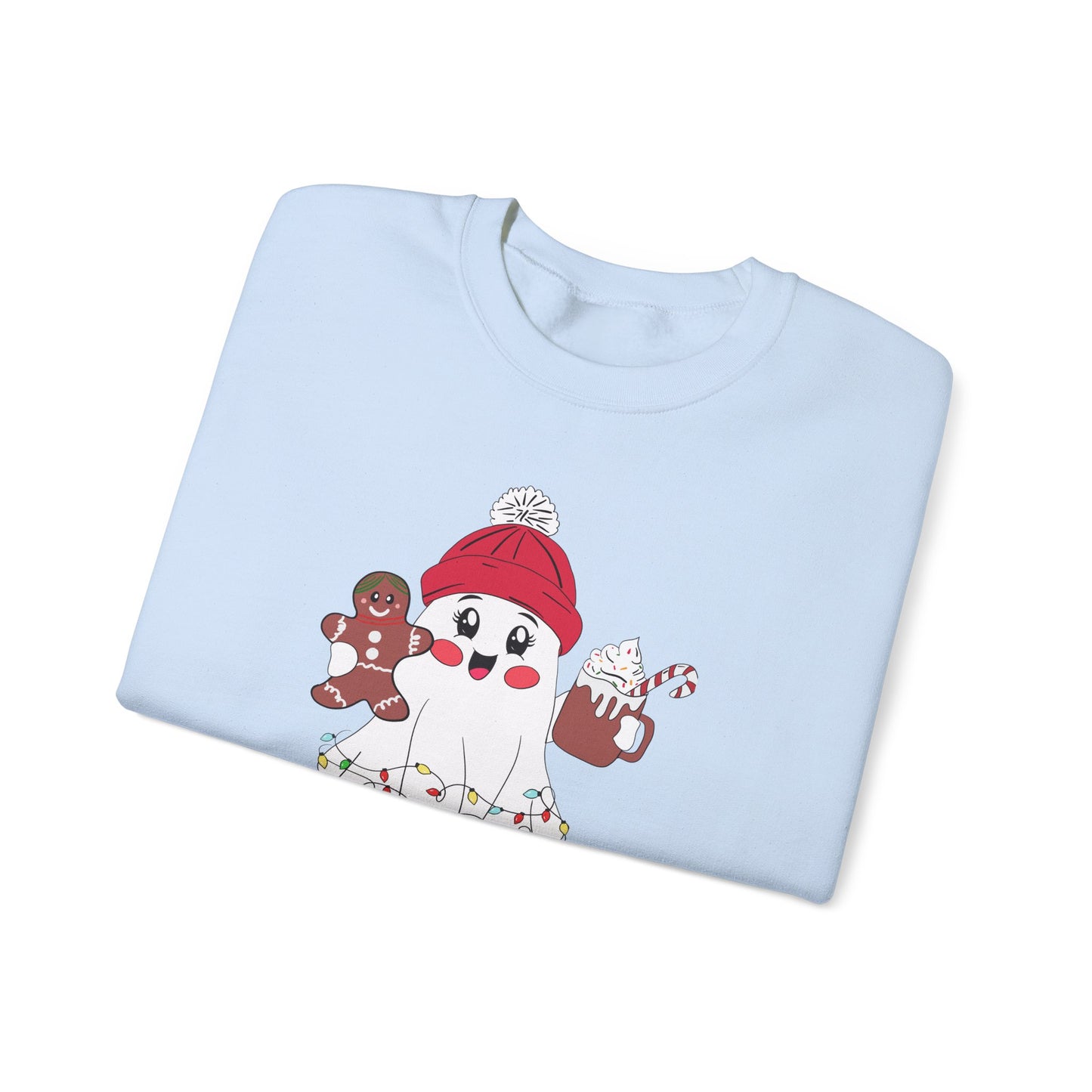Christmas Ghost - Unisex Heavy Blend™ Crewneck Sweatshirt - 10394