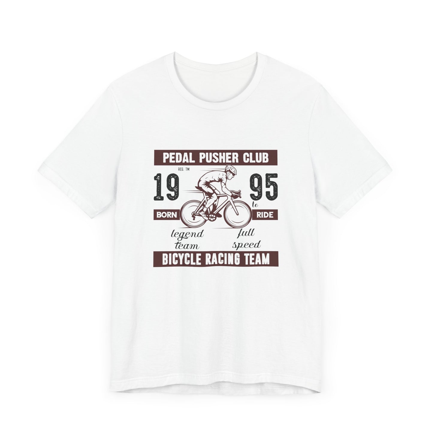 Bicycle: Pedal Pusher Club - Unisex Jersey Short Sleeve Tee