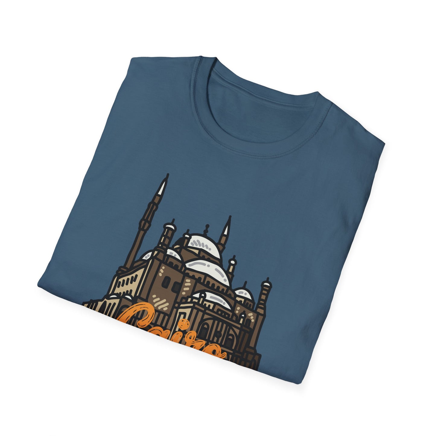 Cairo Unisex Softstyle T-Shirt – Perfect for Travelers and City Lovers - 12088