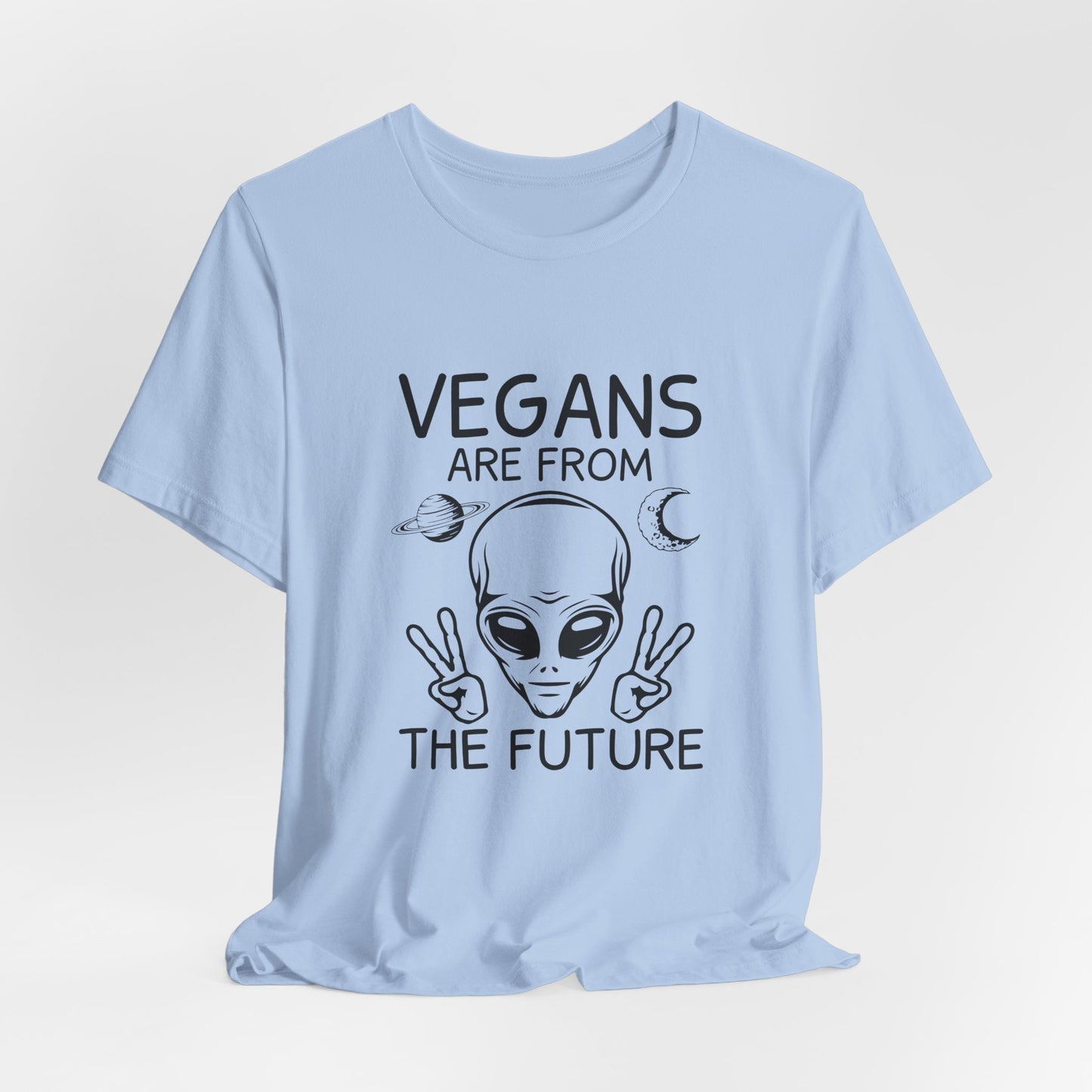 Vegan Are From The Future - Unisex Jersey Short Sleeve Tee - 12374