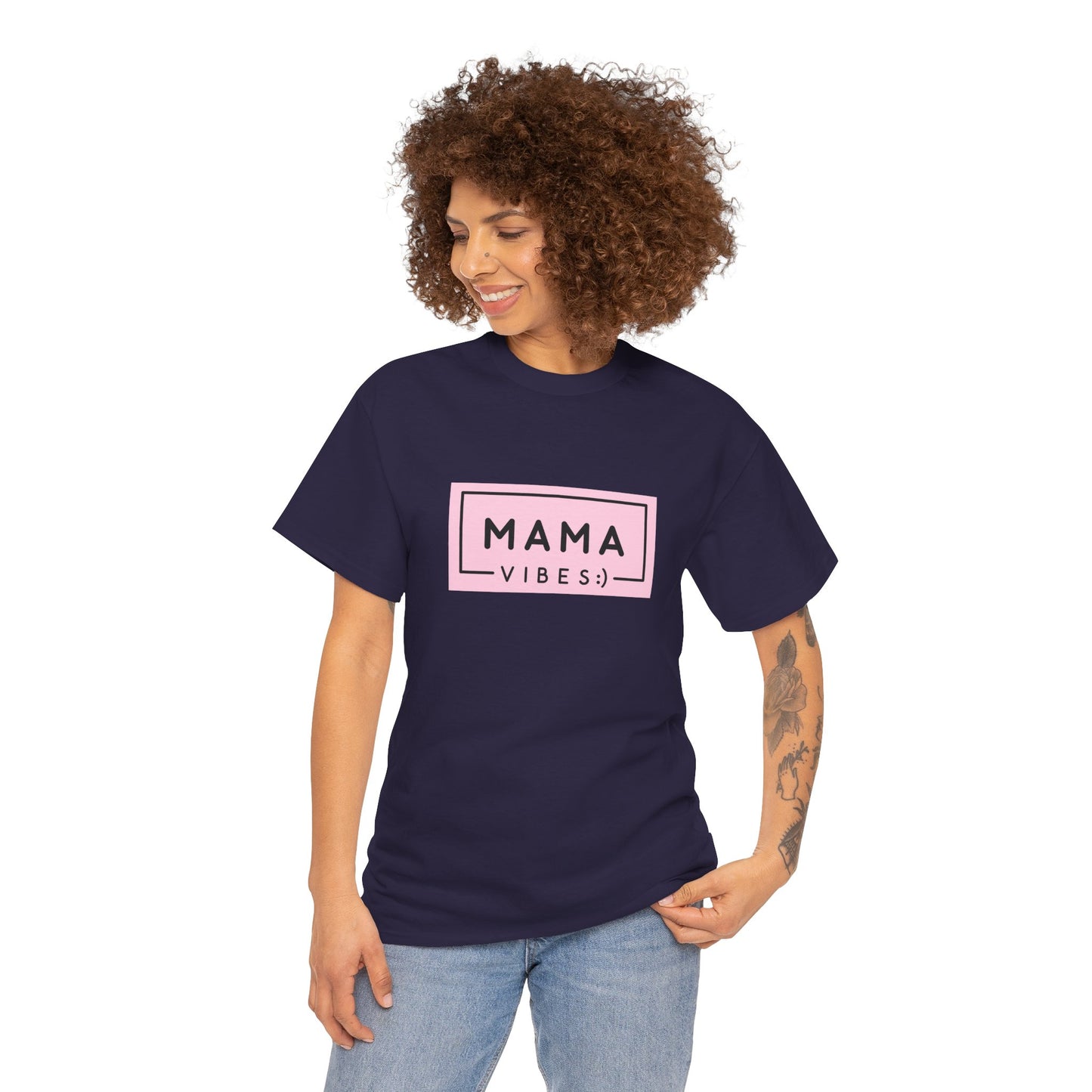 Mama Vibes - Unisex Heavy Cotton Tee - 11771