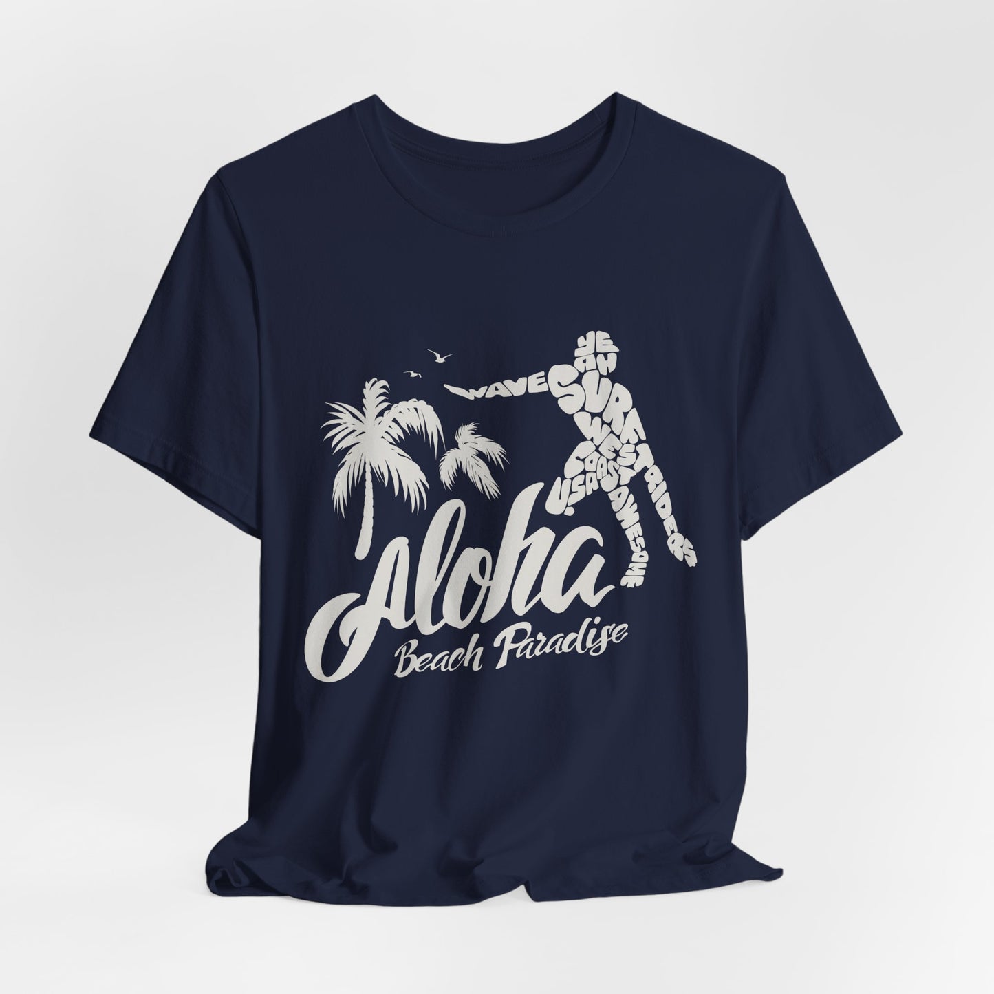 Aloha Beach Paradise - Unisex Jersey Short Sleeve Tee - 13180