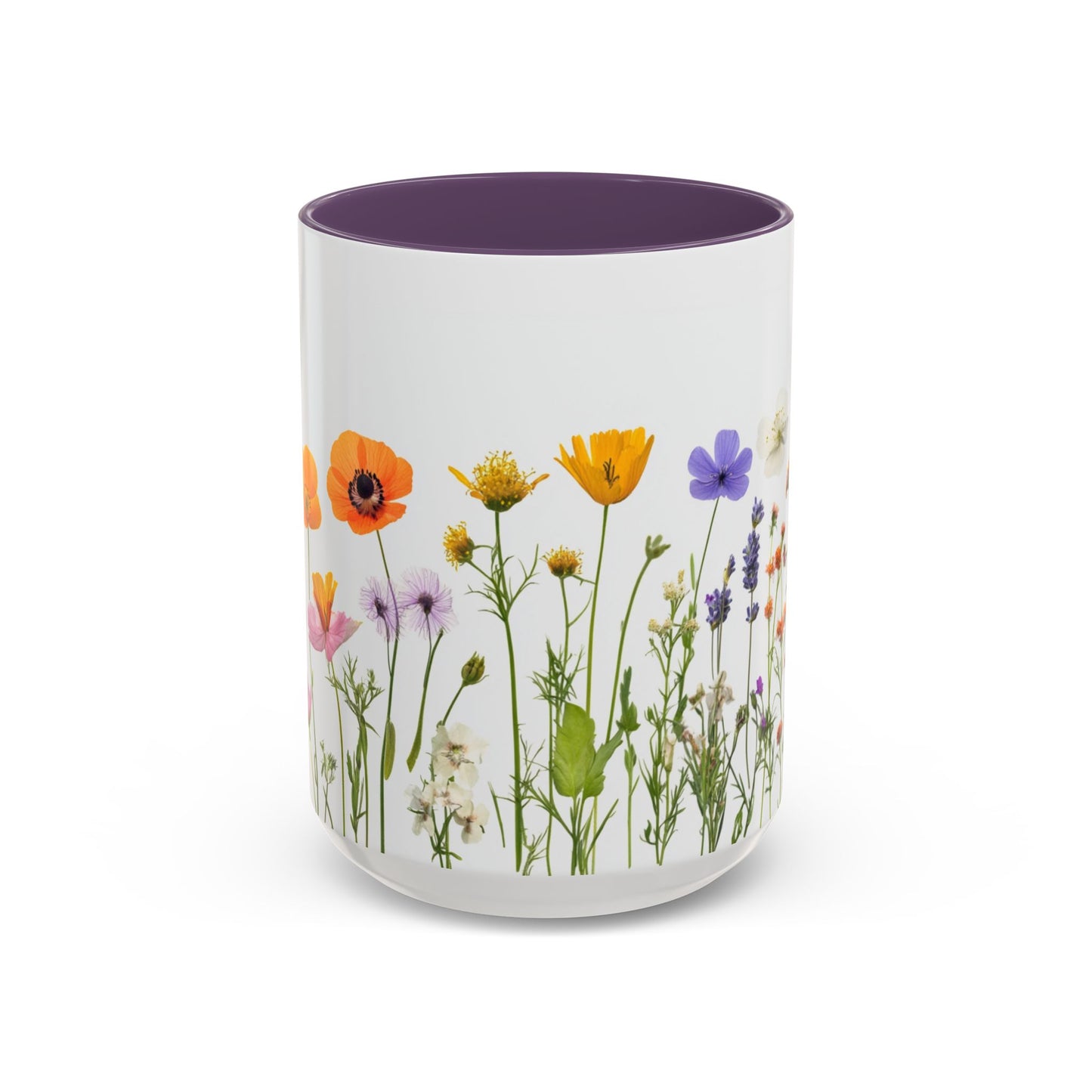 Wild Flowers - Accent Coffee Mug (11, 15oz) - 10401