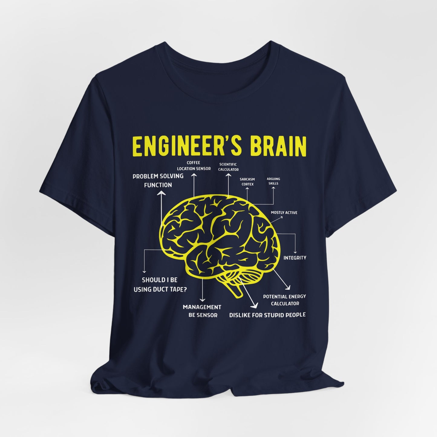 Engineer's Brain - Unisex Jersey Short Sleeve Tee - 13536