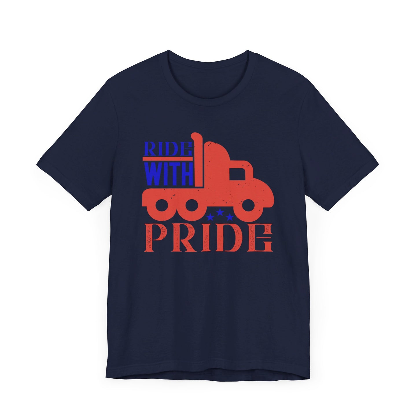 Ride With Pride - Unisex Jersey Short Sleeve Tee