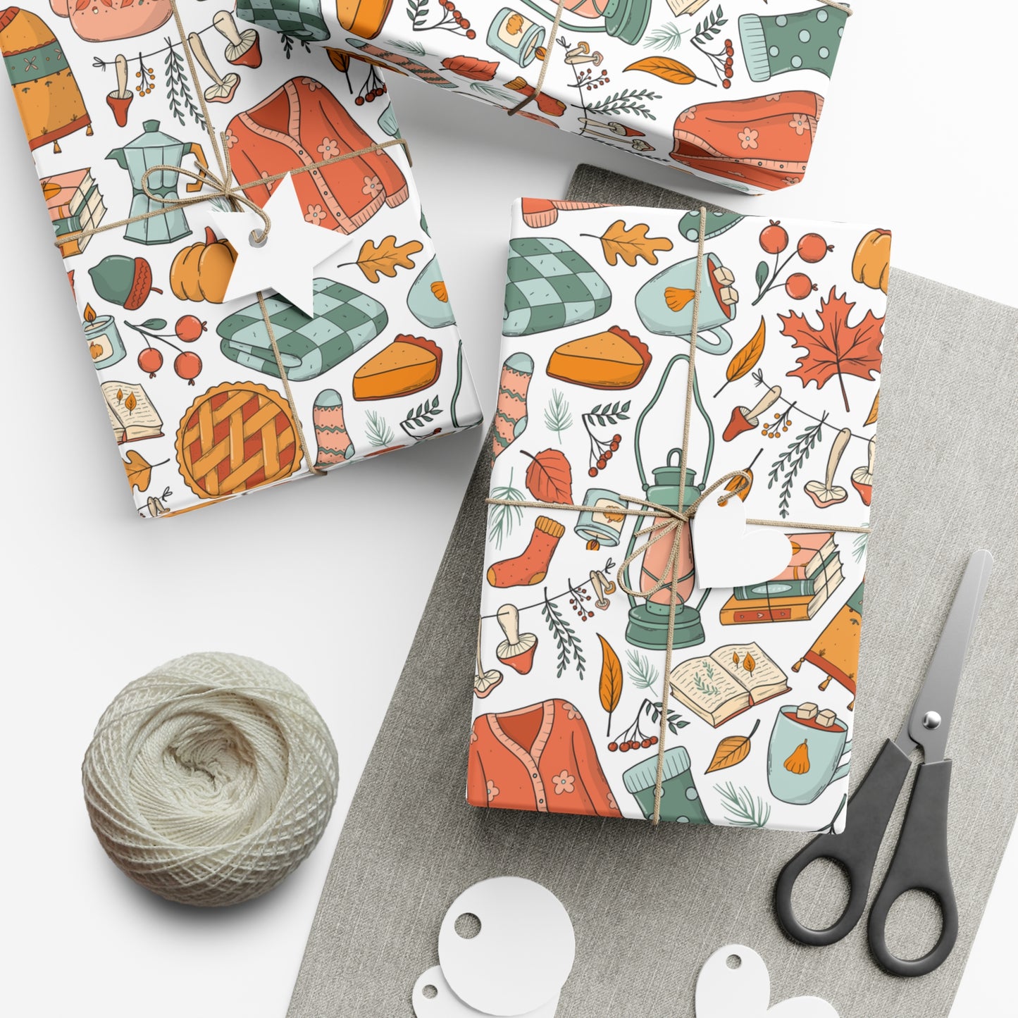 October Vibe - Gift Wrap Papers