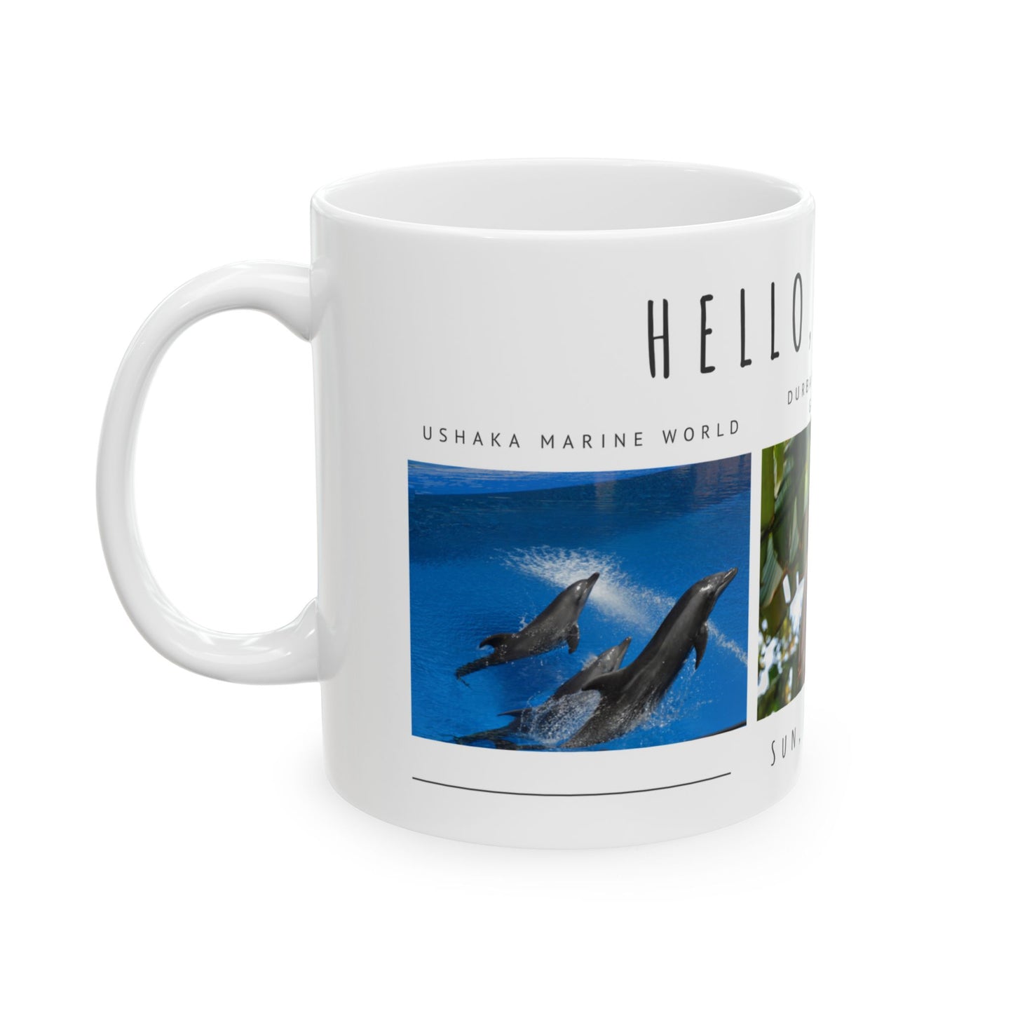 Hello Durban! Scenic Ceramic Mug - 11oz & 15oz - 12235