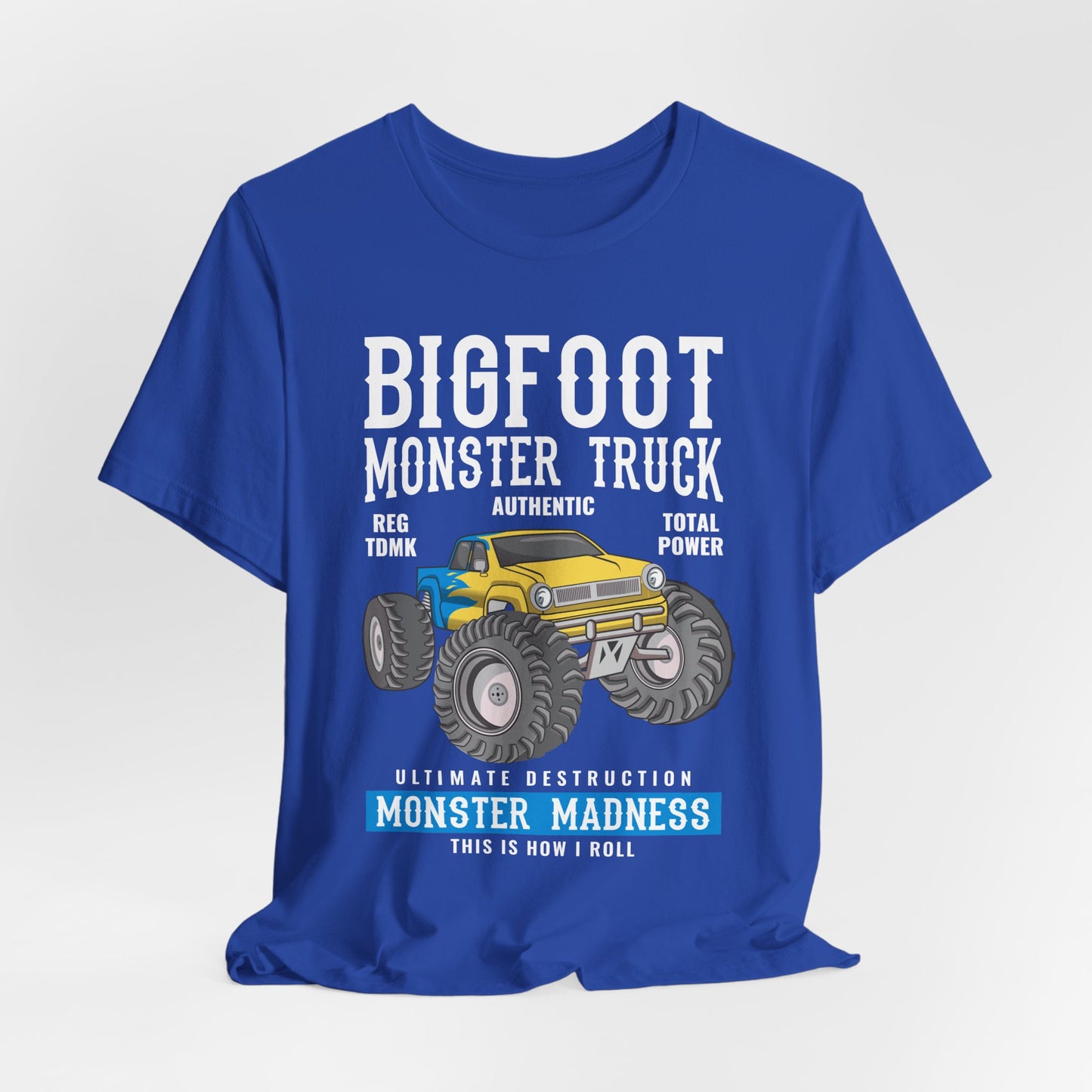 Bigfoot Monster Truck - Unisex Jersey Short Sleeve Tee - 12955