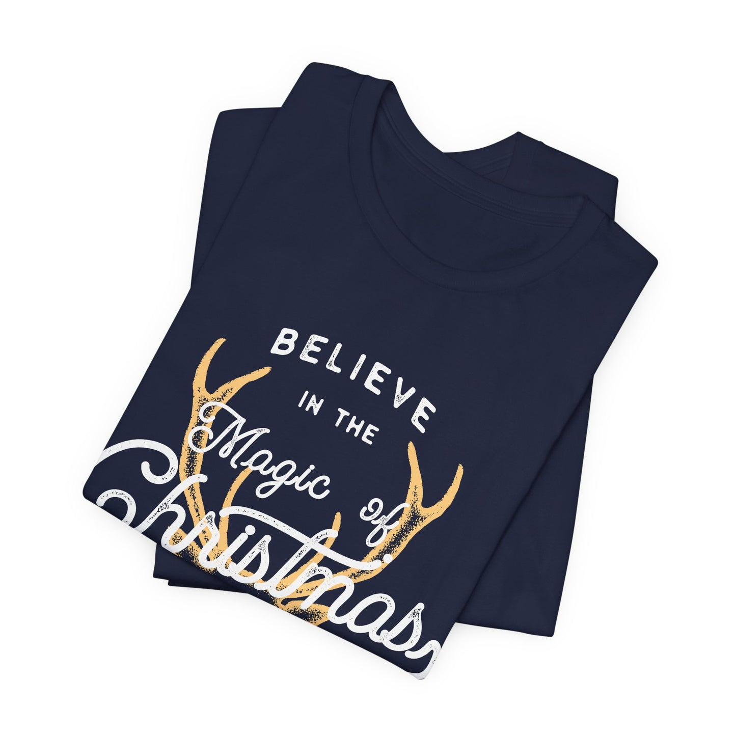 Believe In The Magic Of Christmas - Unisex Jersey Short Sleeve Tee