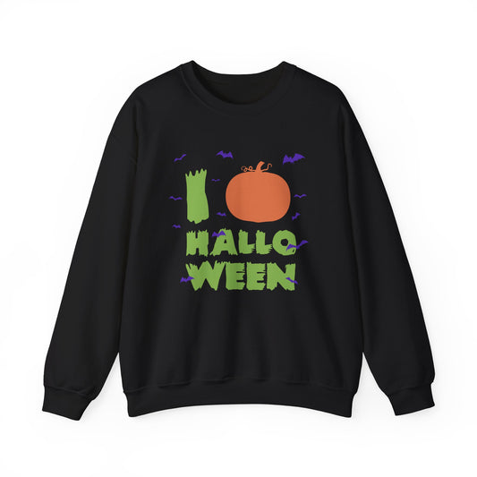 I Love Halloween - Unisex Heavy Blend™ Crewneck Sweatshirt