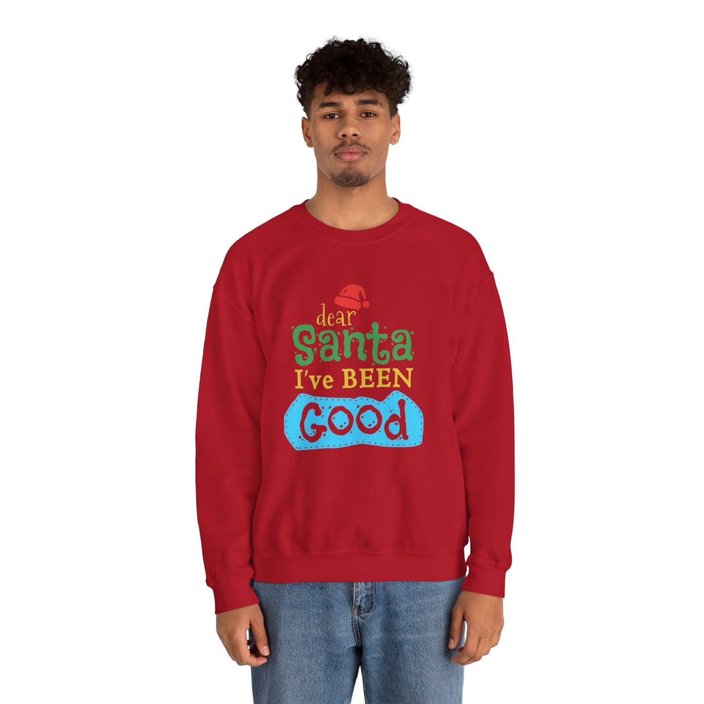 Dear Santa, I've Been Good - Unisex Heavy Blend™ Crewneck Sweatshirt