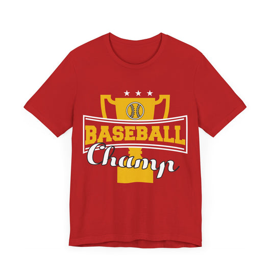 Baseball Champ - Unisex Jersey Short Sleeve Tee