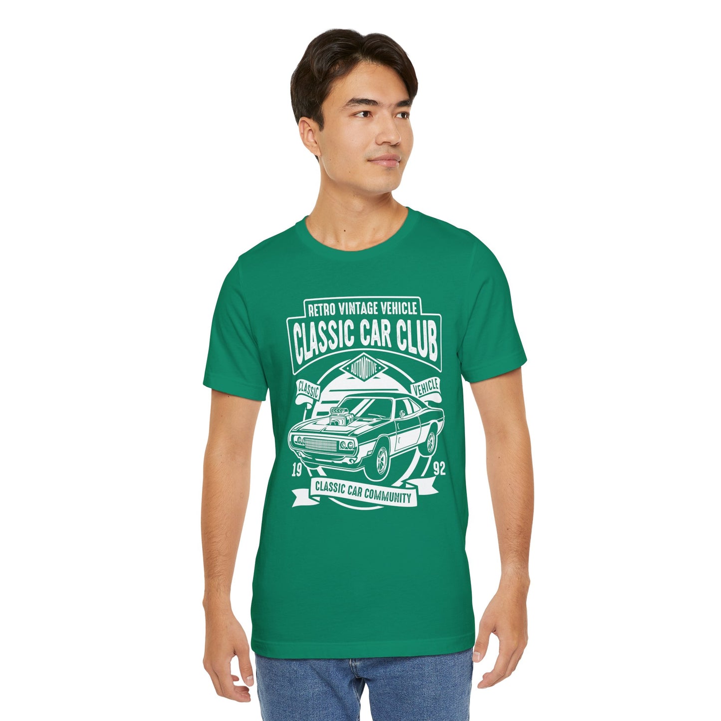 Retro Vintage Vehicle - Unisex Jersey Short Sleeve Tee - 12698
