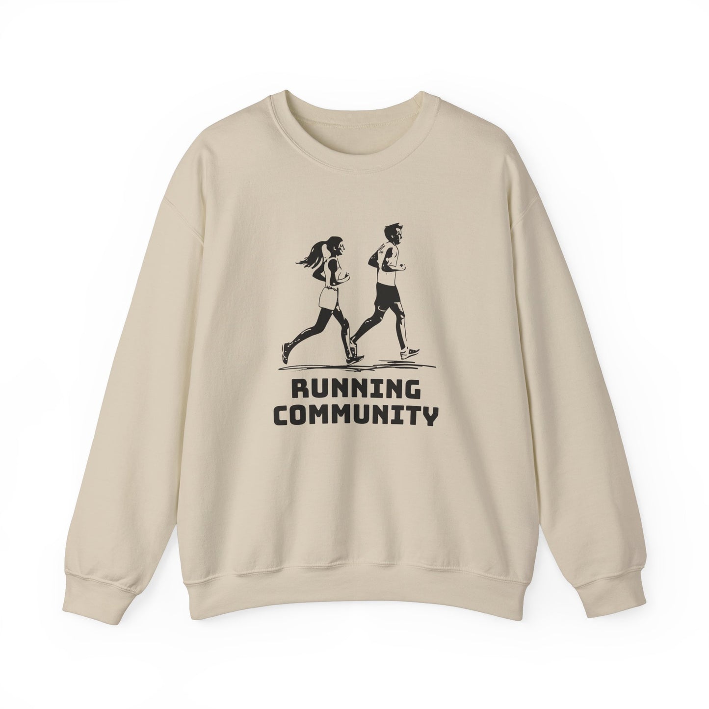 Running Community - Unisex Heavy Blend™ Crewneck Sweatshirt