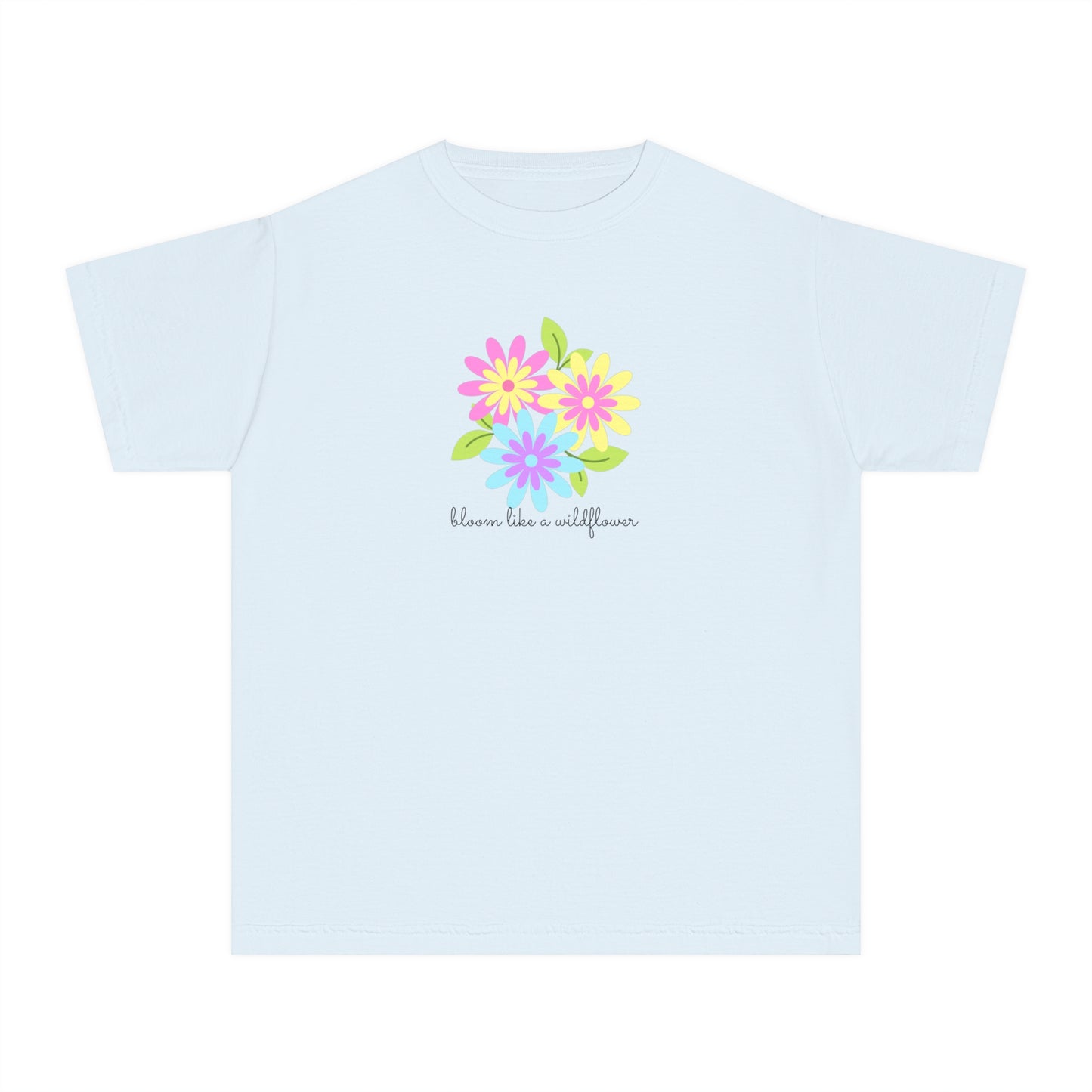 Bright Flower Youth Midweight Tee