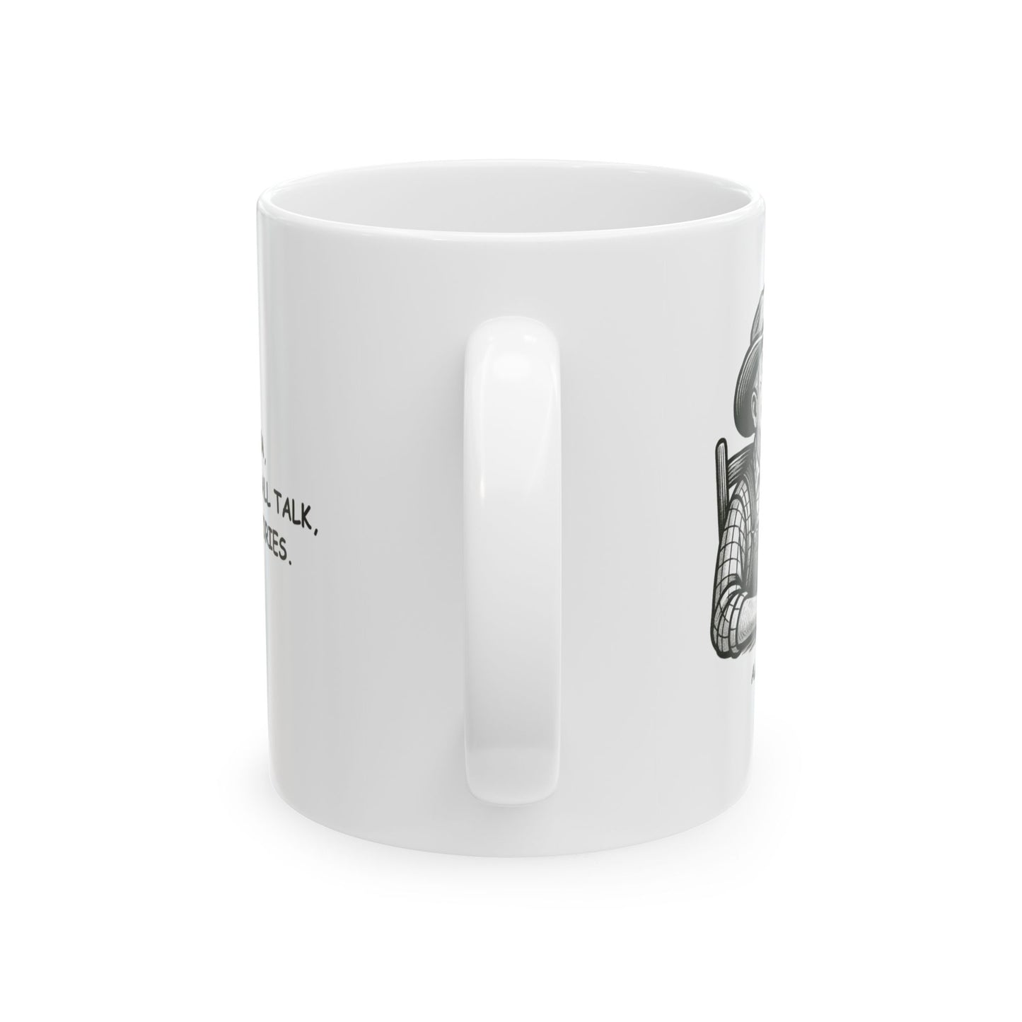 "In Alabama, we don’t do small talk, we do big stories." Ceramic Mug - 11oz & 15oz - 12791