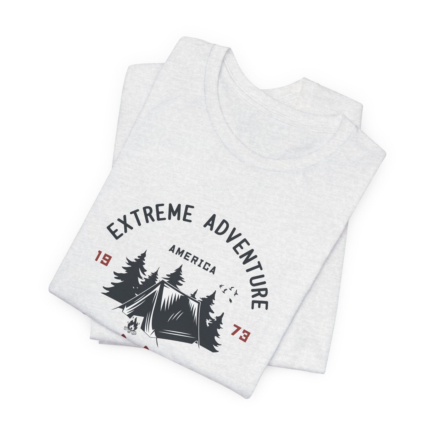 Extreme Adventure America Outdoors - Unisex Jersey Short Sleeve Tee