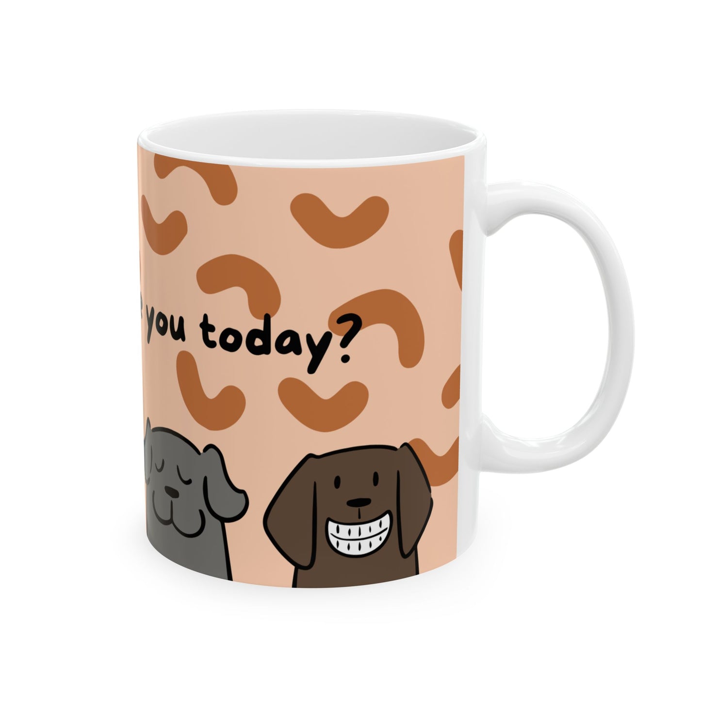Dogs, What Mood are You Today? - Ceramic Mug, (11oz, 15oz) - 11001