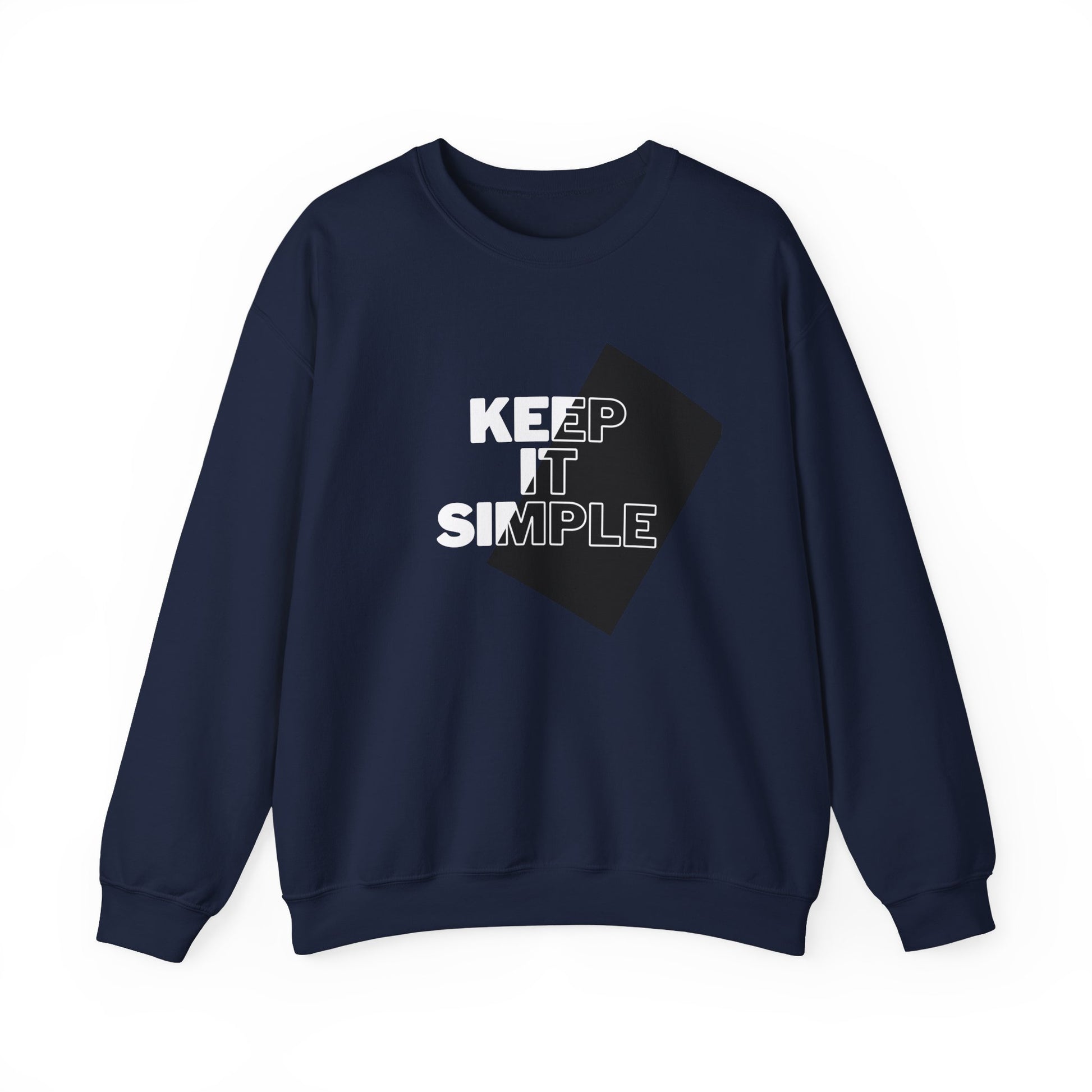 Keep It Simple - Unisex Heavy Blend™ Crewneck Sweatshirt | Crew neck,DTG,Embroidery,Men's Clothing,Neck Labels,Regular fit,Sweatshirts,TikTok,Unisex,Women's Clothing