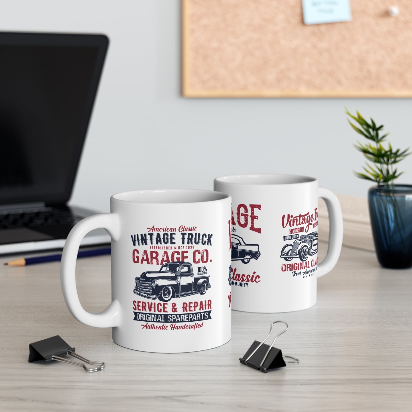 Vintage Custom Muscle, Original Classic - Mug 11oz