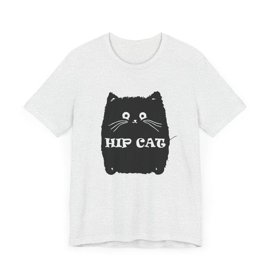 Hip Cat - Unisex Jersey Short Sleeve Tee