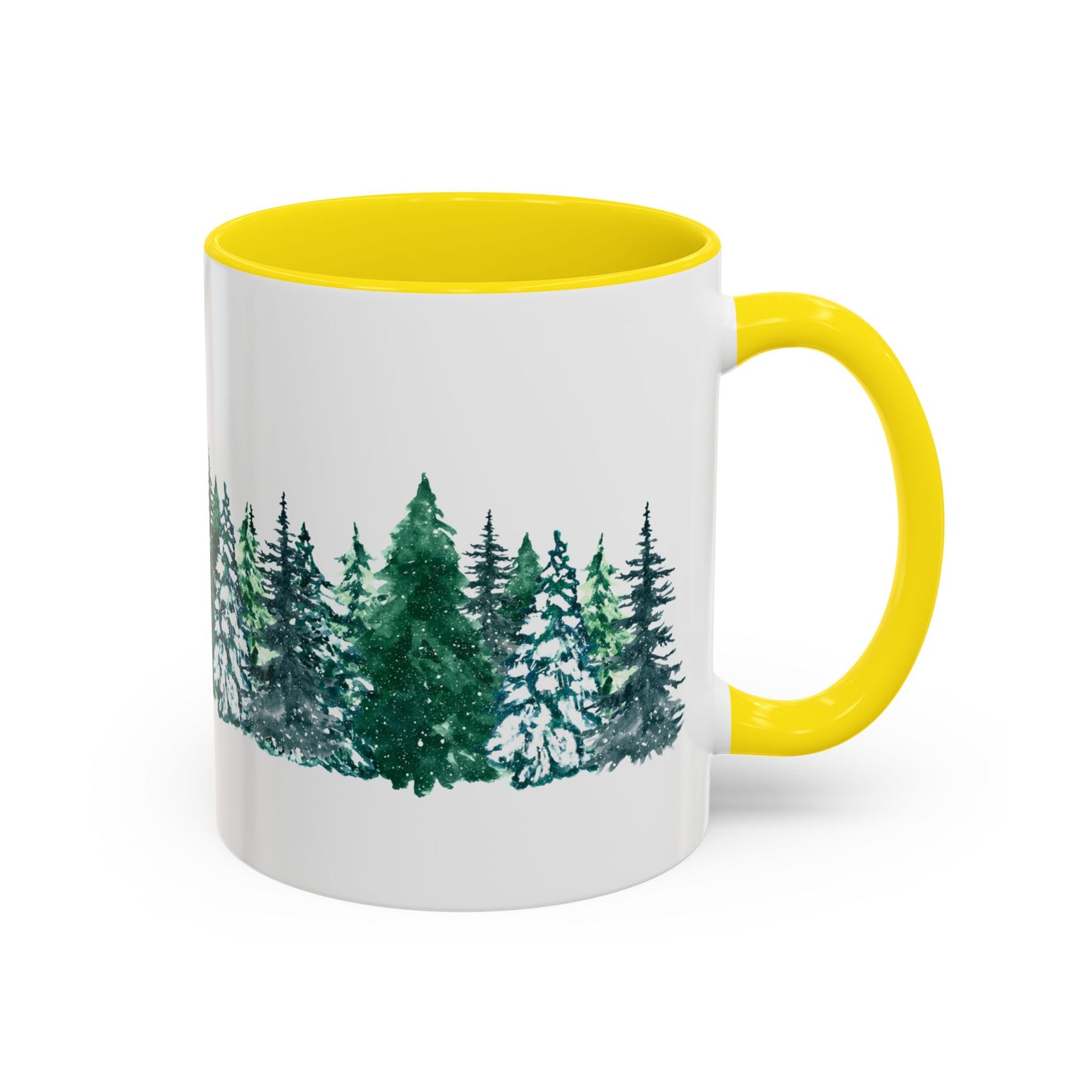 Winter Trees - Accent Coffee Mug (11, 15oz) - 10855