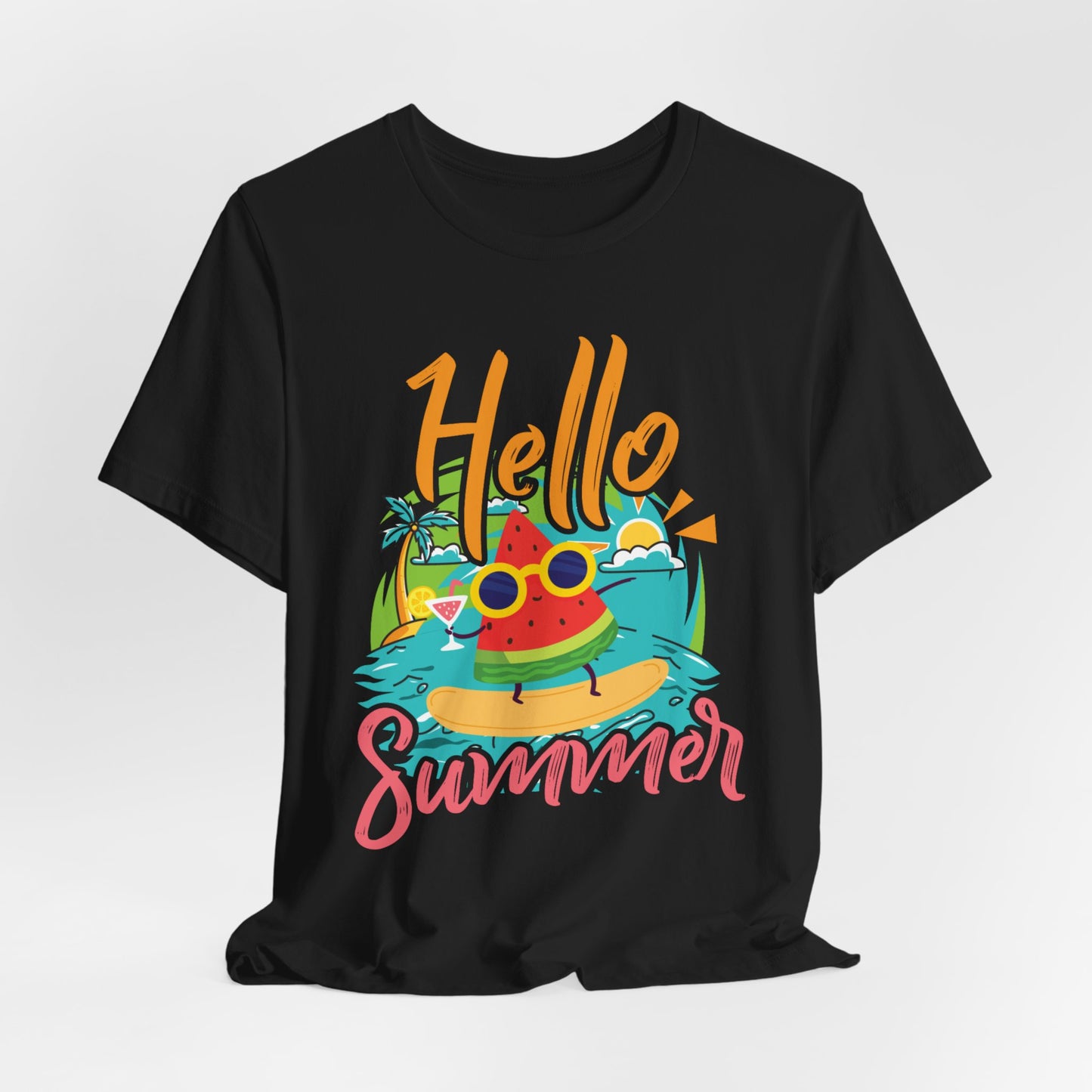 Hello Summer - Unisex Jersey Short Sleeve Tee - 13089