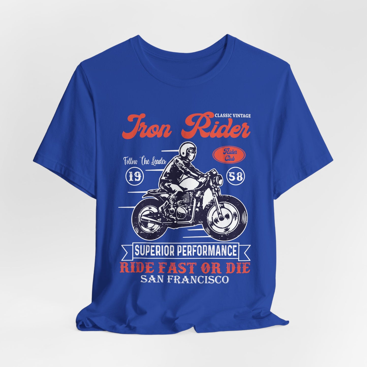 Iron Rider, Superior Performance - Unisex Jersey Short Sleeve Tee - 13209