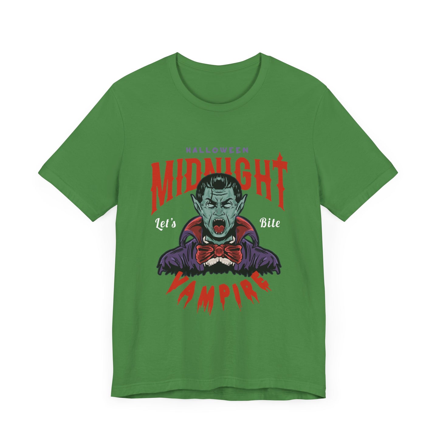 Halloween Midnight, Let's Bite Vampire - Unisex Jersey Short Sleeve Tee