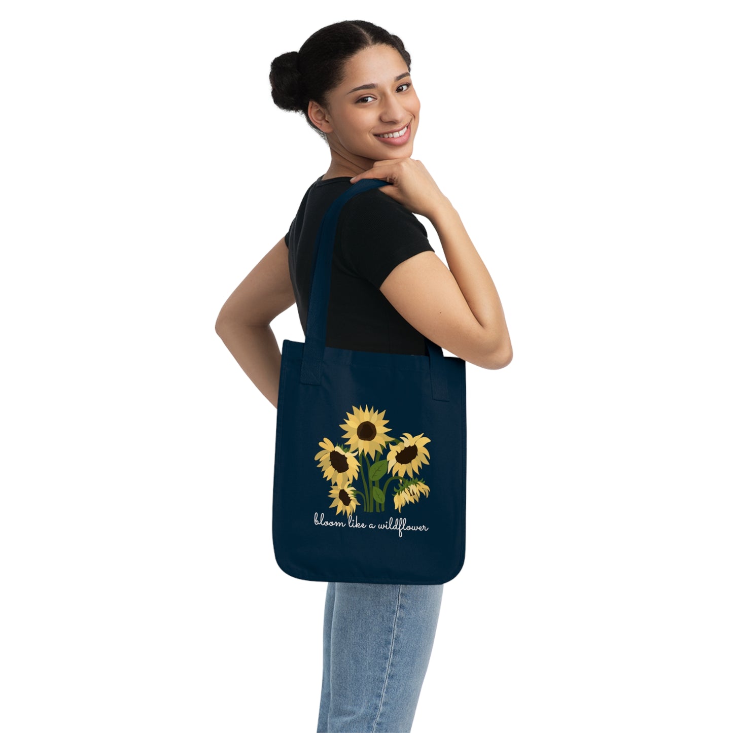 Sunflowers - Organic Canvas Tote Bag - 10168