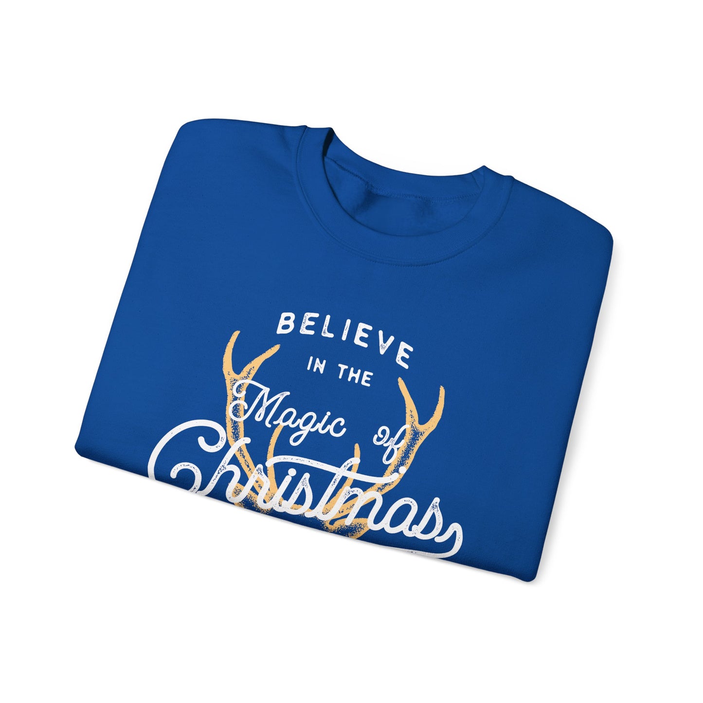 Believe In The Magic Of Christmas - Unisex Heavy Blend™ Crewneck Sweatshirt