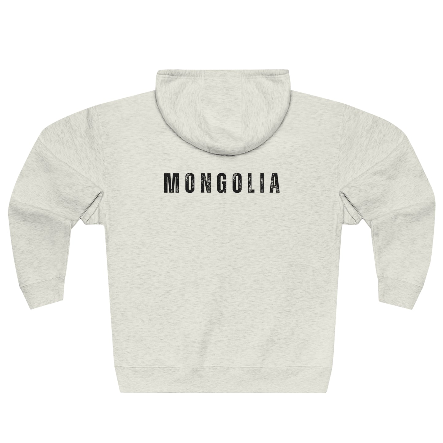 Born to Conquer Mongolia - Unisex Zip Hoodie