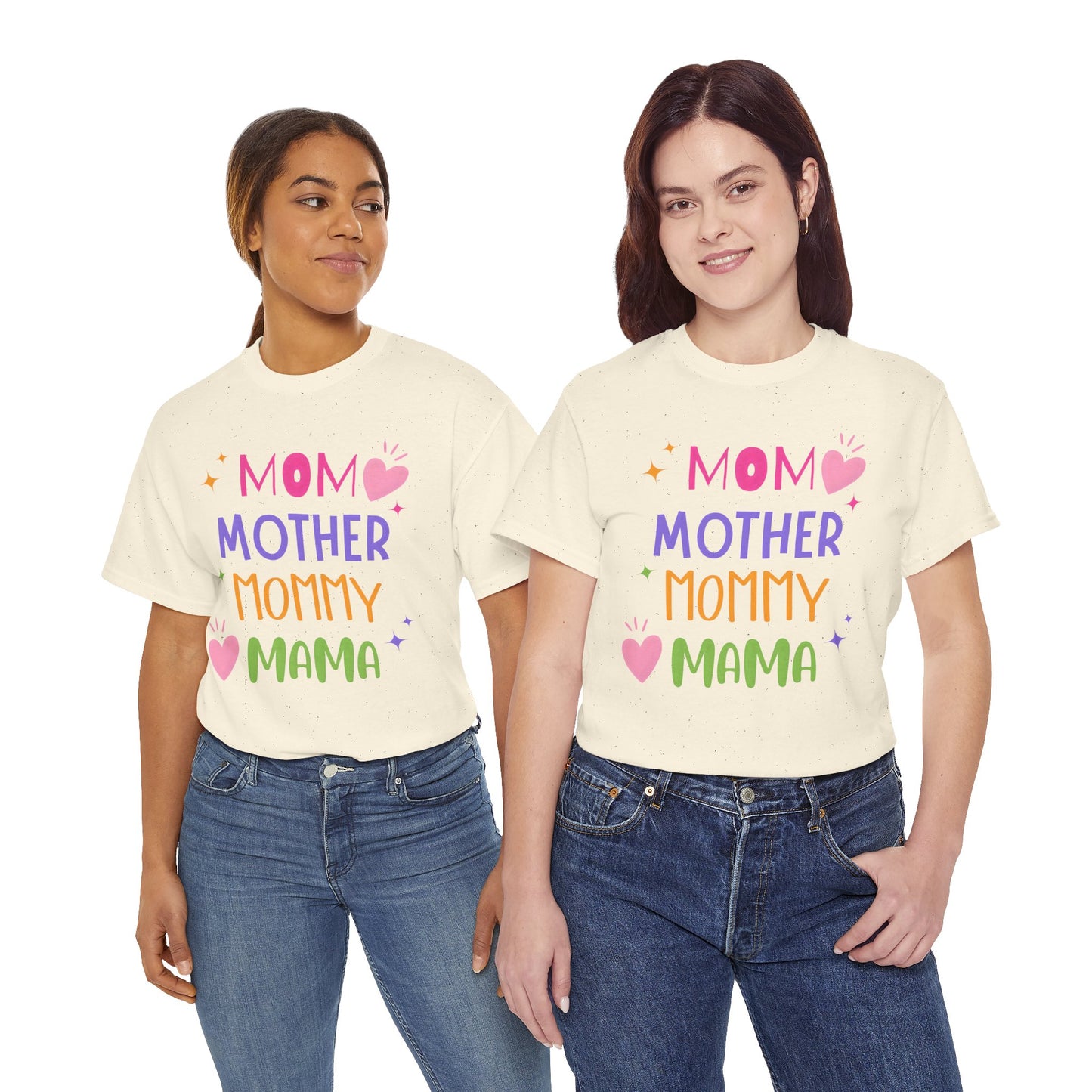 Colorful Mom Mama T-Shirt – Cute Mother’s Day Gift Tee - 14873