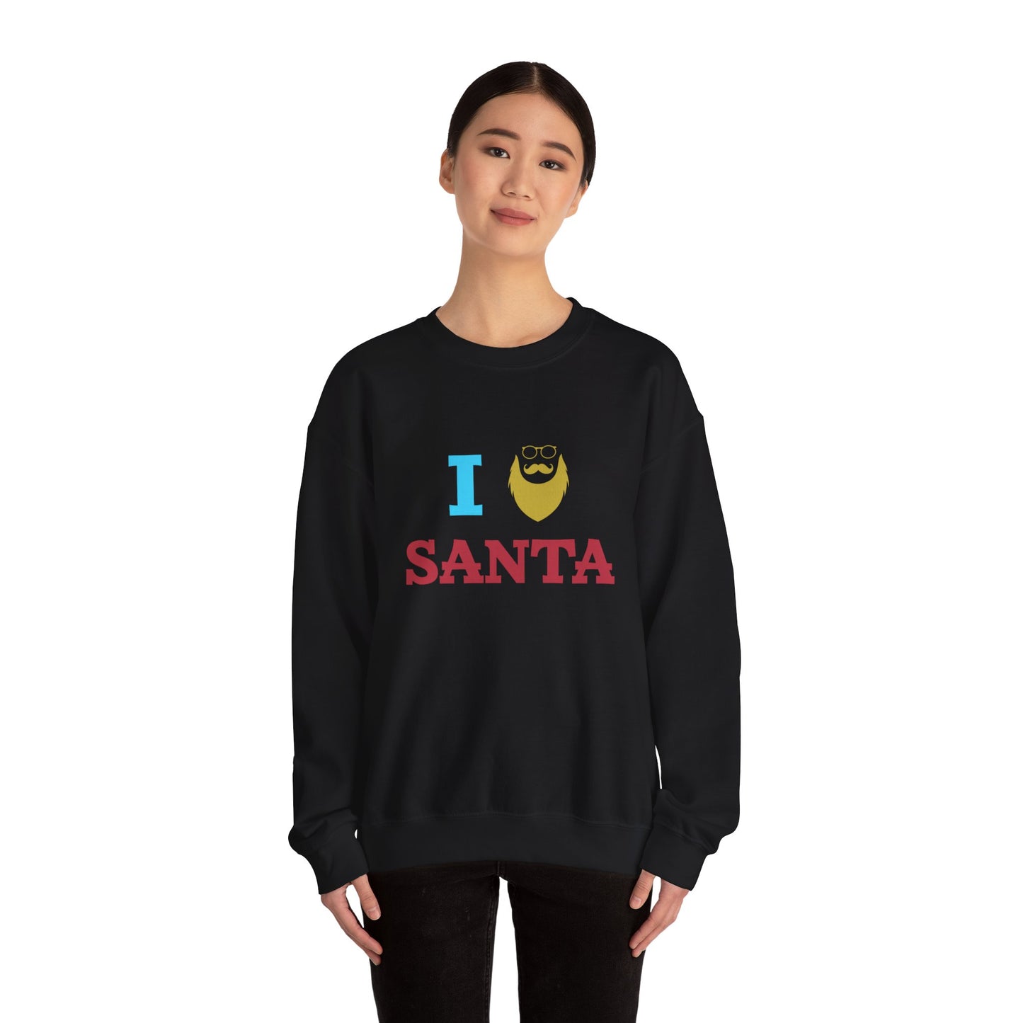 I love Santa - Unisex Heavy Blend™ Crewneck Sweatshirt