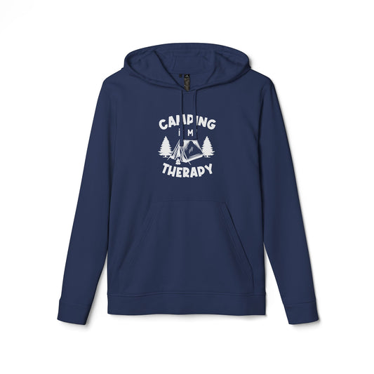 Camping Is My Therapy - Adidas Unisex Fleece Hoodie