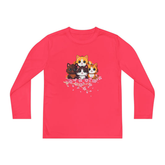 Kittens: Little Bundles of Joy - Youth Long Sleeve Competitor Tee - 10848