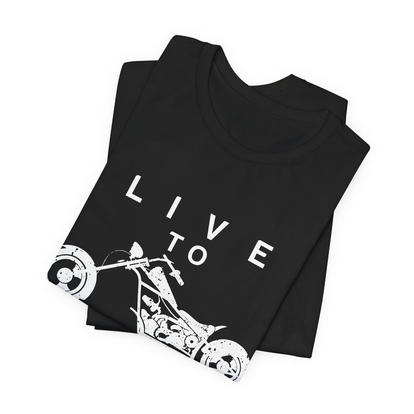Live To Ride - Unisex Jersey Short Sleeve Tee - 13210