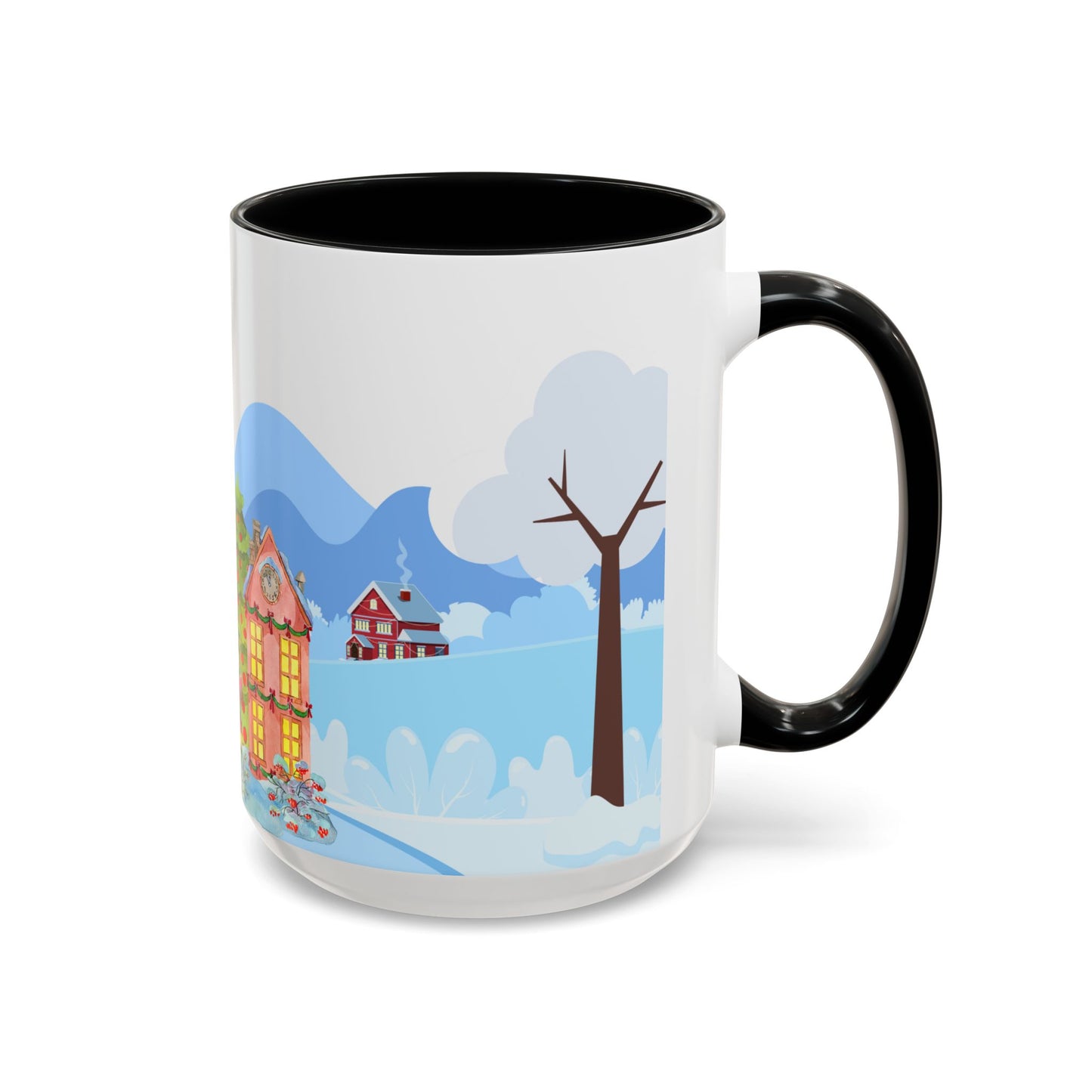 Christmas Day - Accent Coffee Mug (11, 15oz) - 10457