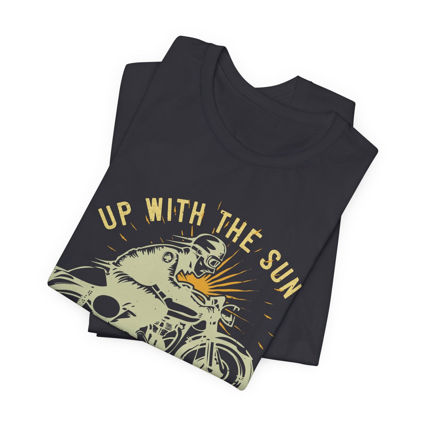 Up with the Sun, Gone with the Wind - Unisex Jersey Short Sleeve Tee - 13958