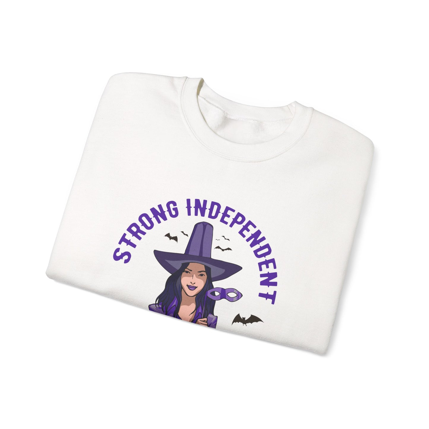 Strong Independent Witch - Unisex Heavy Blend™ Crewneck Sweatshirt - 13809