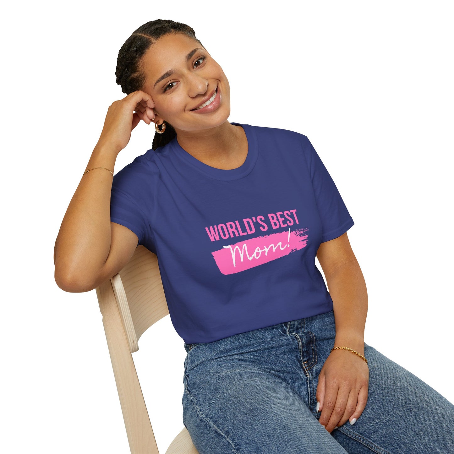 World's Best Mom! - Unisex Softstyle T-Shirt - 11714