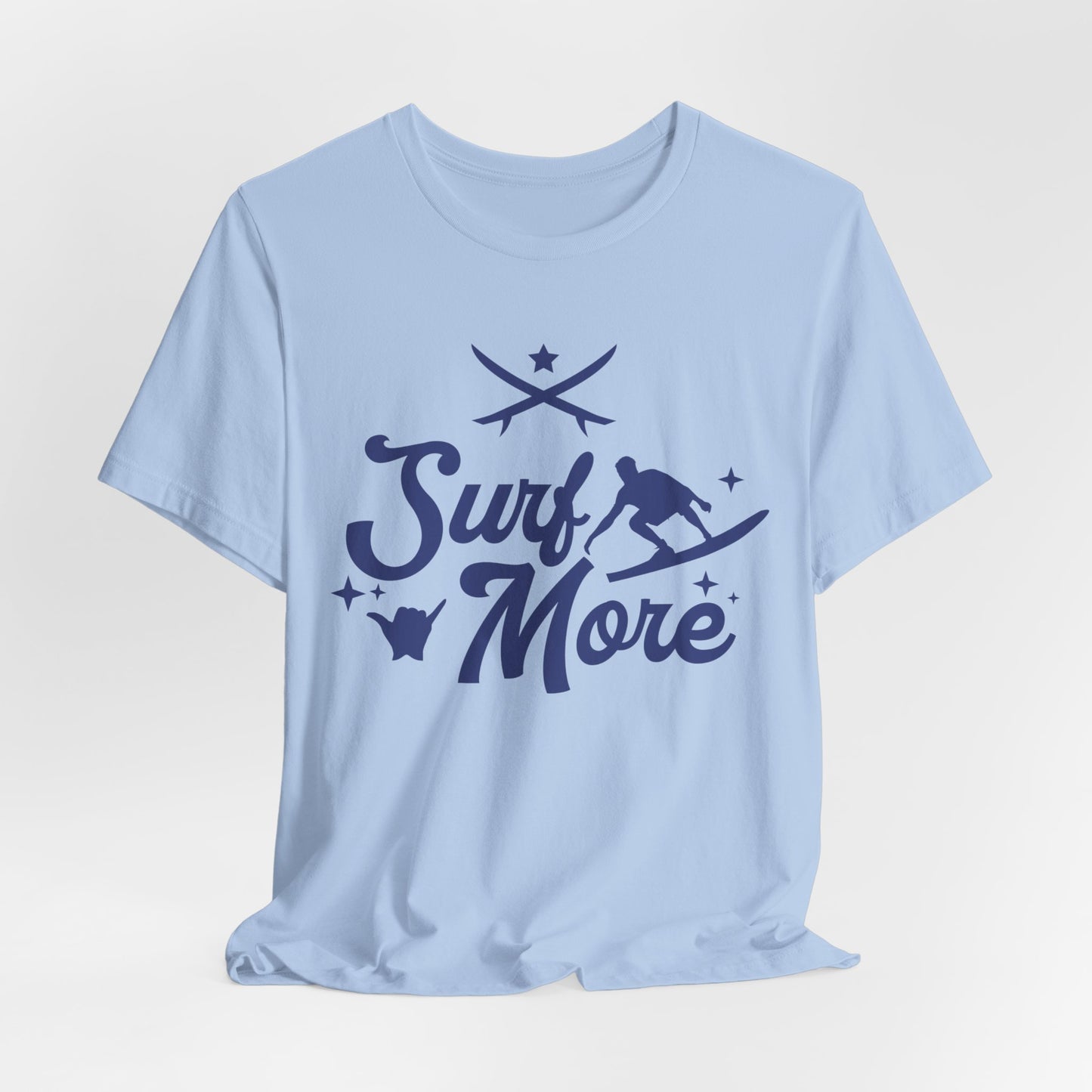 Surf More - Unisex Jersey Short Sleeve Tee