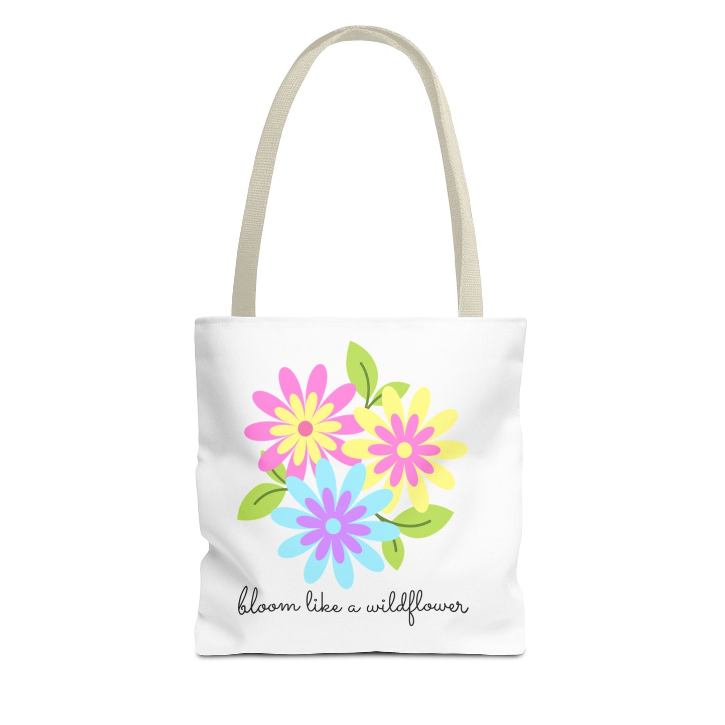 Bloom Like A Wildflower - Tote Bag - 10196